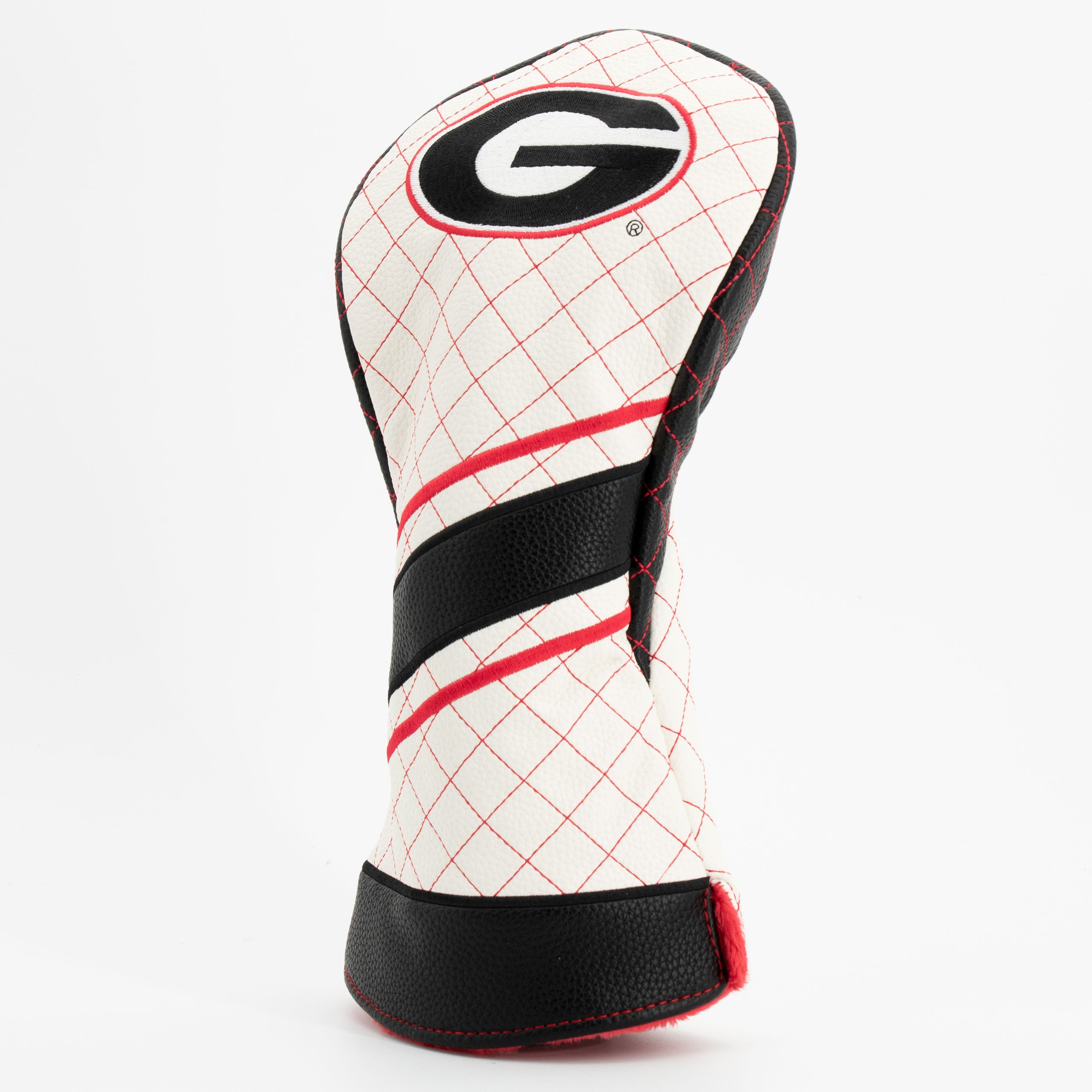 Georgia Bulldogs Quilted Driver Headcover (STRIPED)