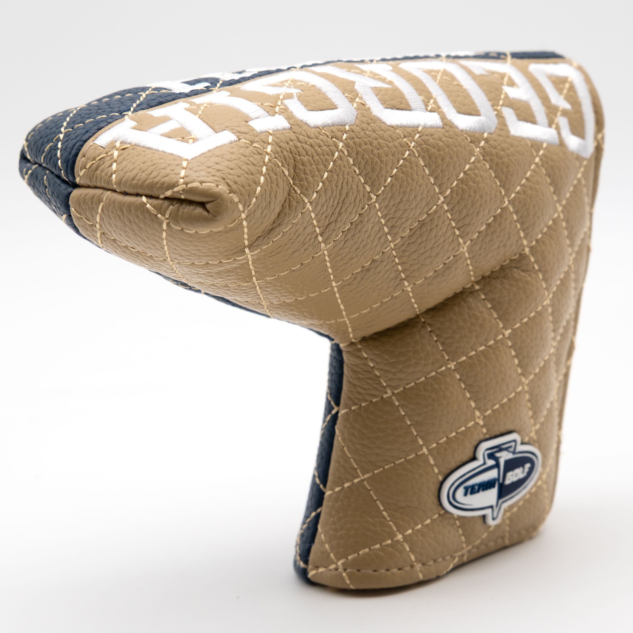 Georgia Tech Yellow Jackets Quited Blade Putter Cover (SPLIT)