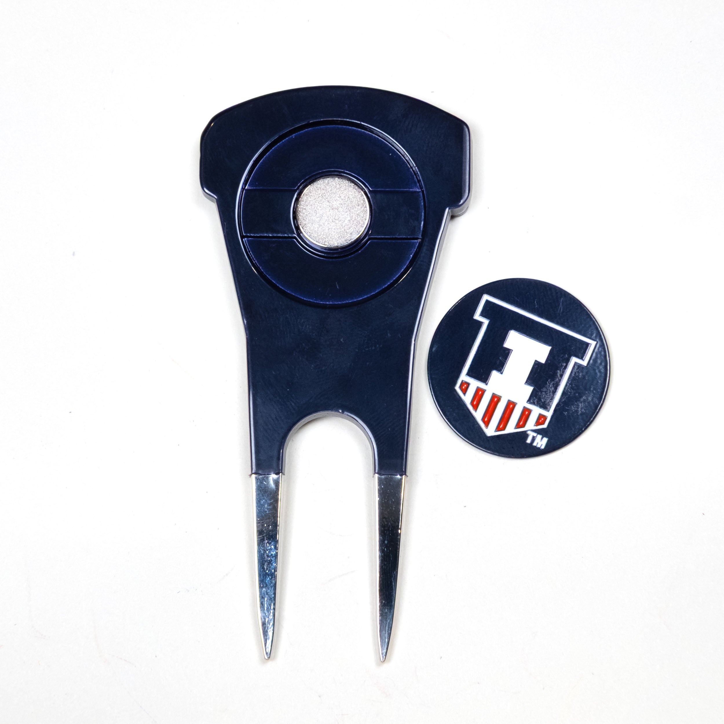 Illinois Fighting Illini Custom Shaped Divot Tool