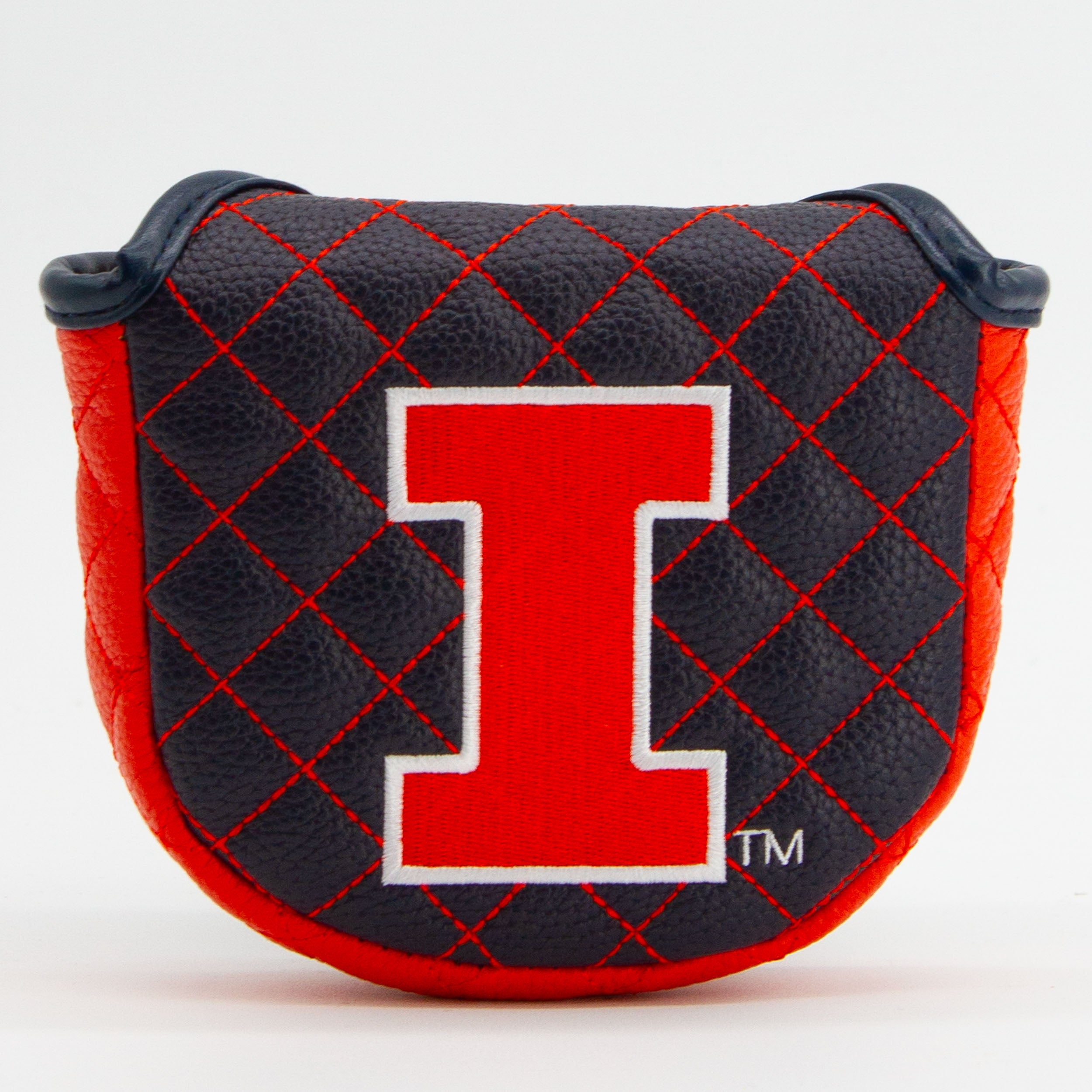 Illinois Fighting Illini Quilted Mallet Putter Cover (SOLID)