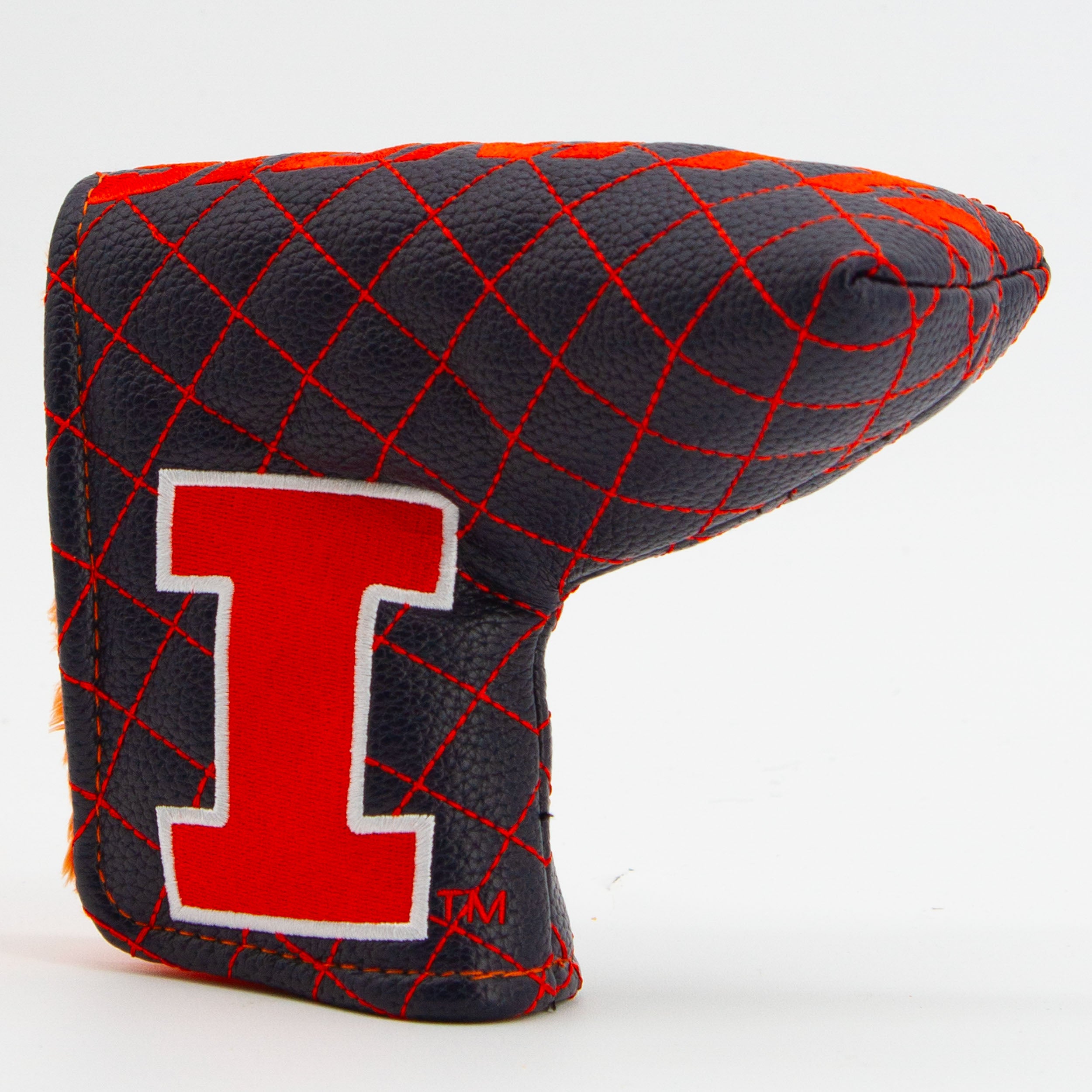 Illinois Fighting Illini Quited Blade Putter Cover (SOLID)