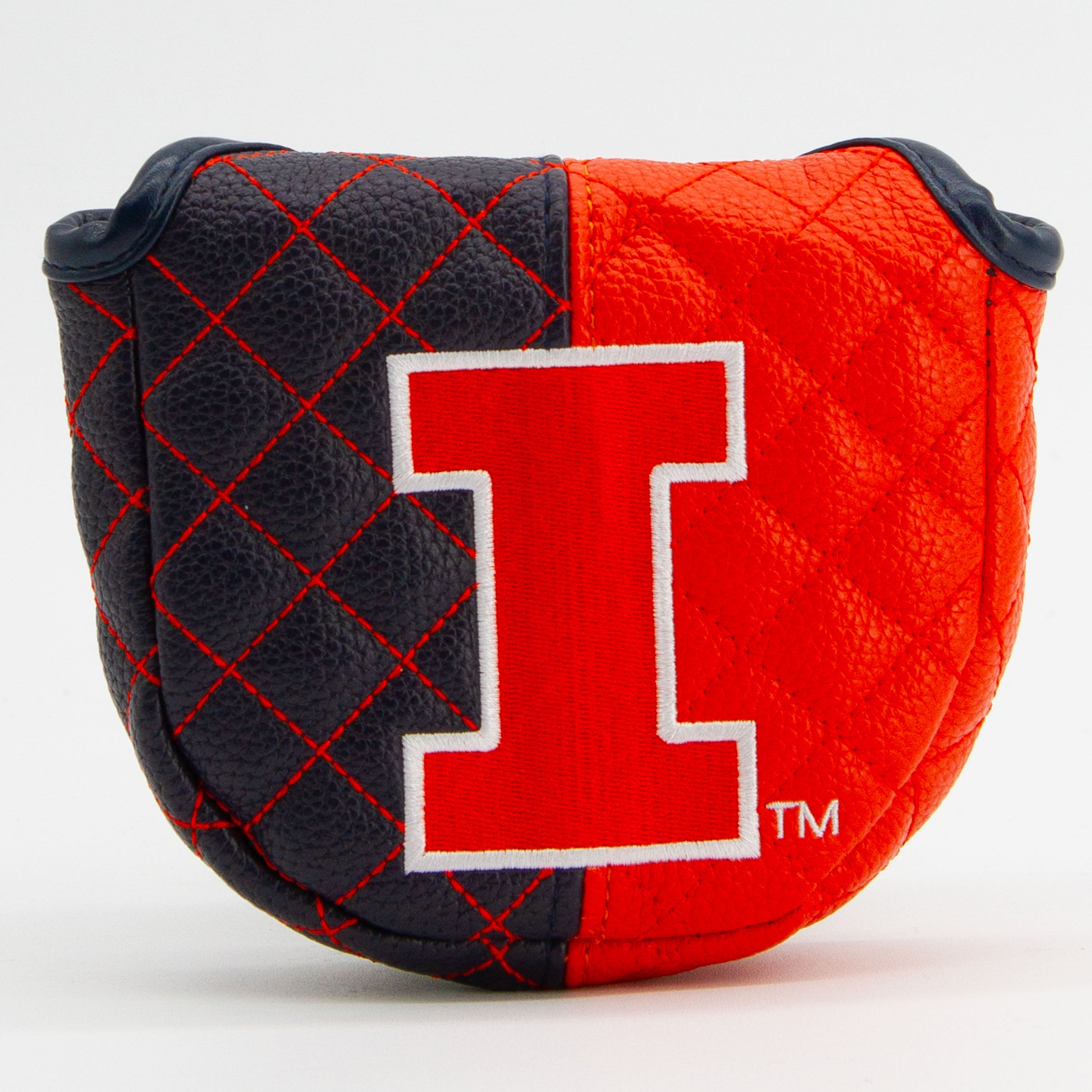 Illinois Fighting Illini Quilted Mallet Putter Cover (SPLIT)