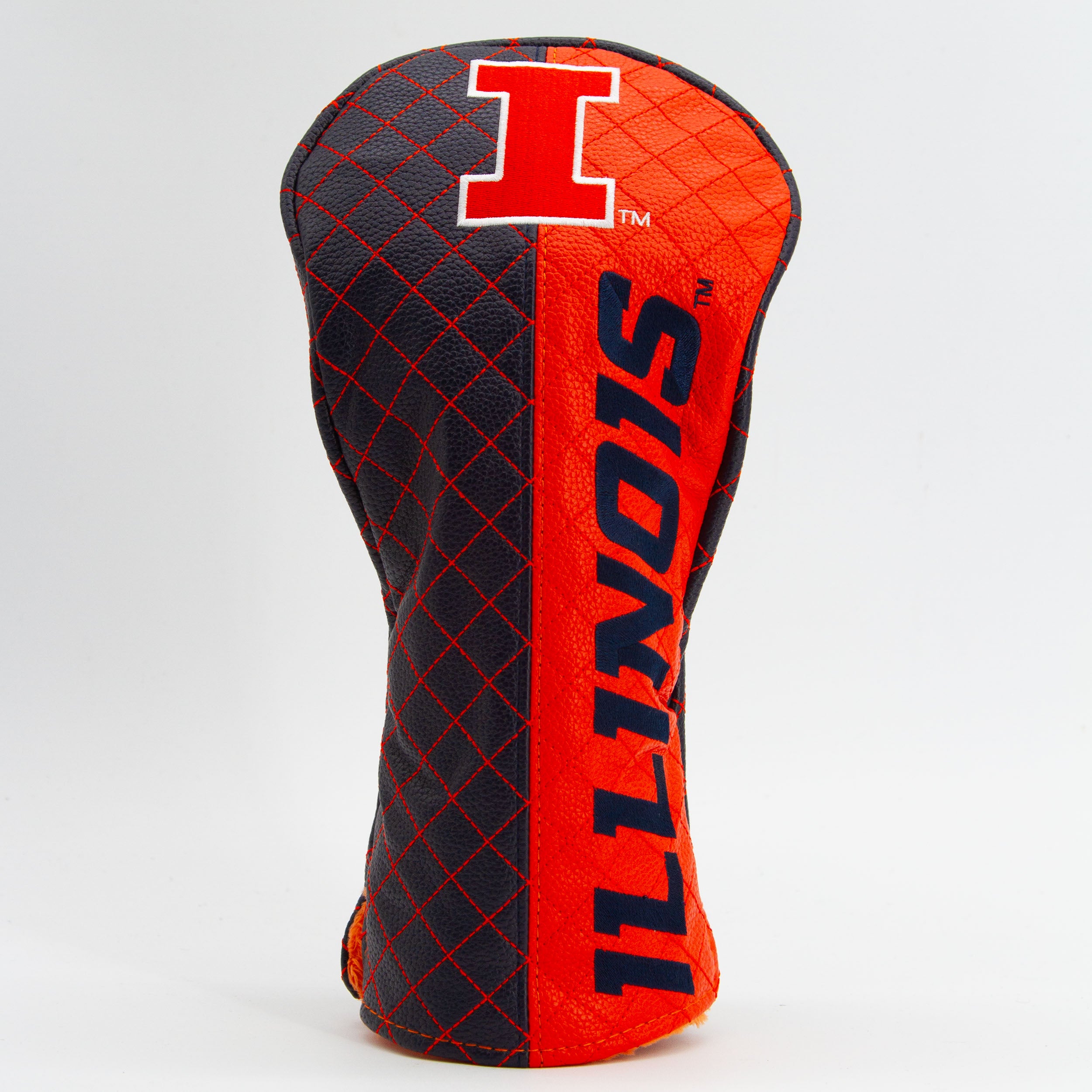Illinois Fighting Illini Quilted Driver Headcover (SPLIT)