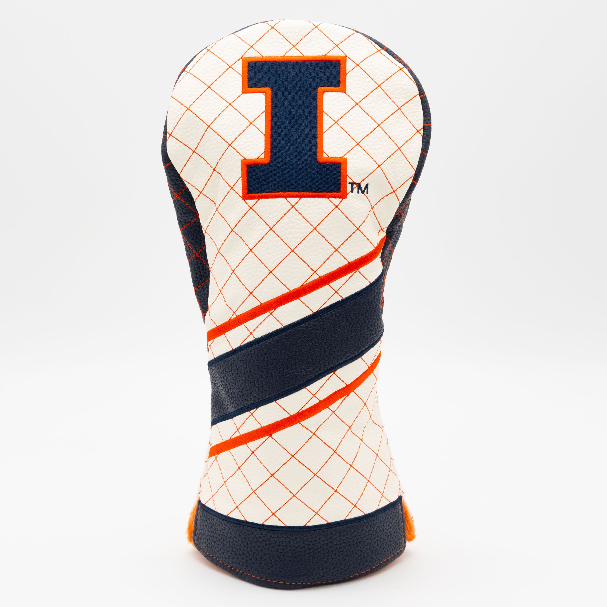 Illinois Fighting Illini Quilted Driver Headcover (STRIPED)