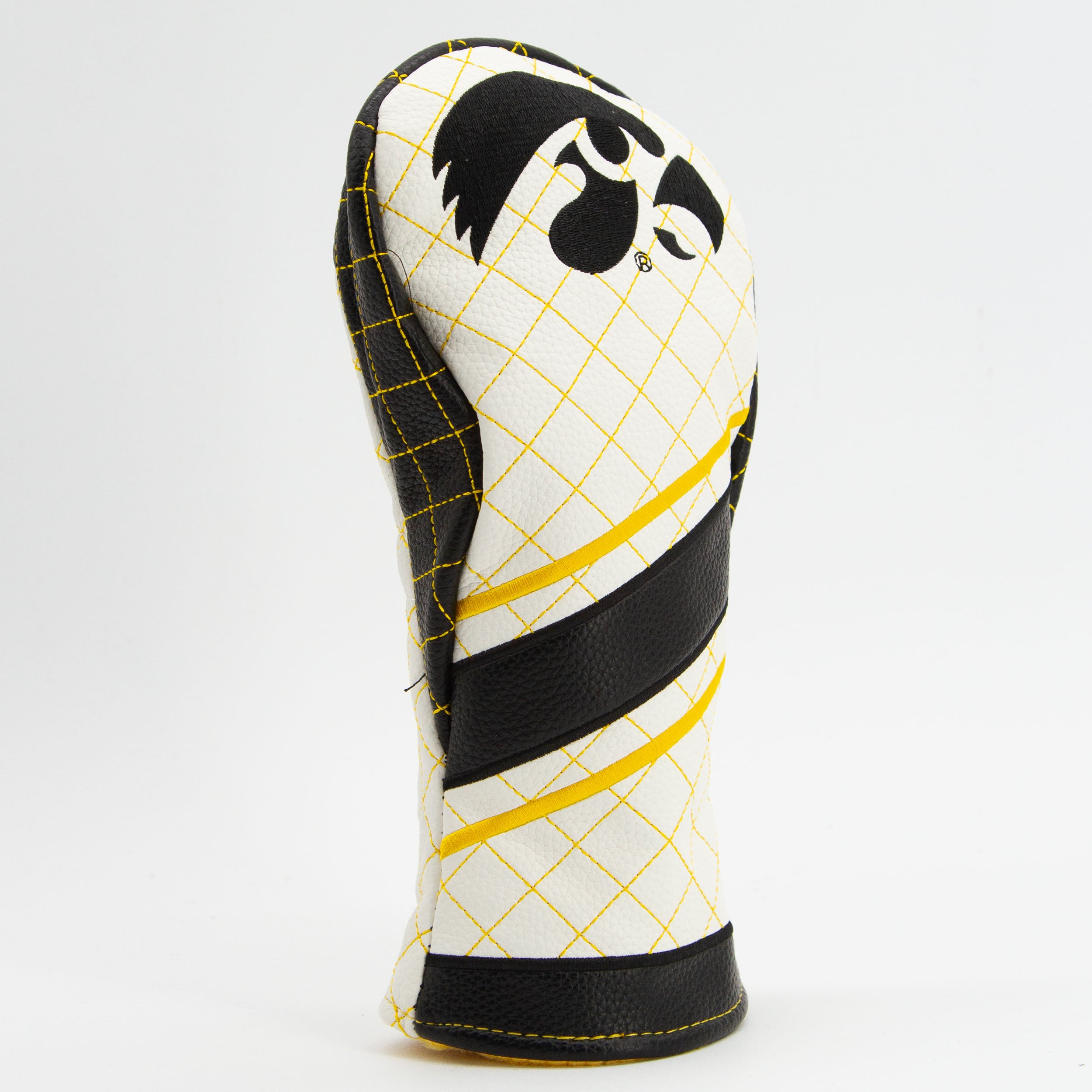 Iowa Hawkeyes Quilted Fairway Headcover (STRIPED)