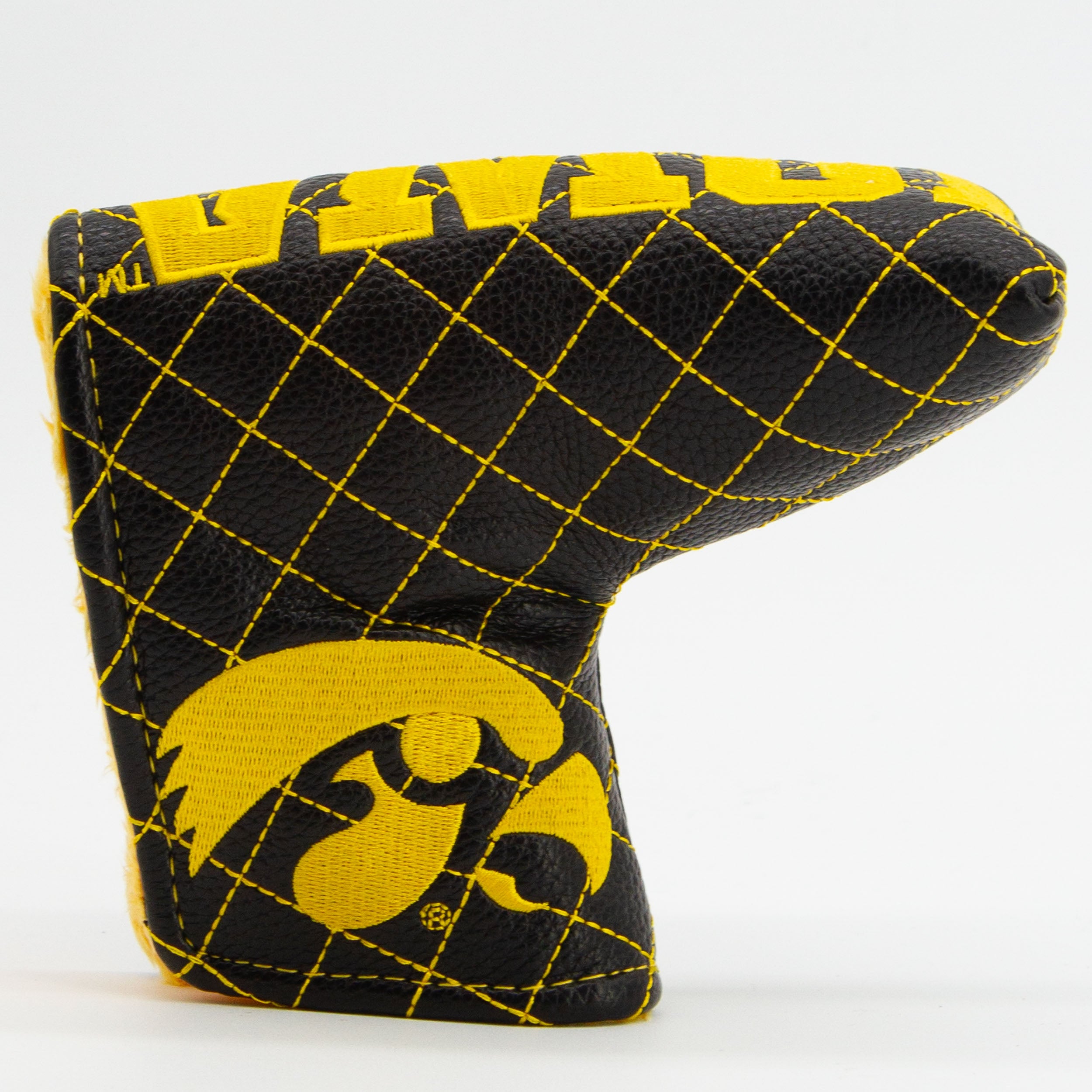 Iowa Hawkeyes Quited Blade Putter Cover (SOLID)