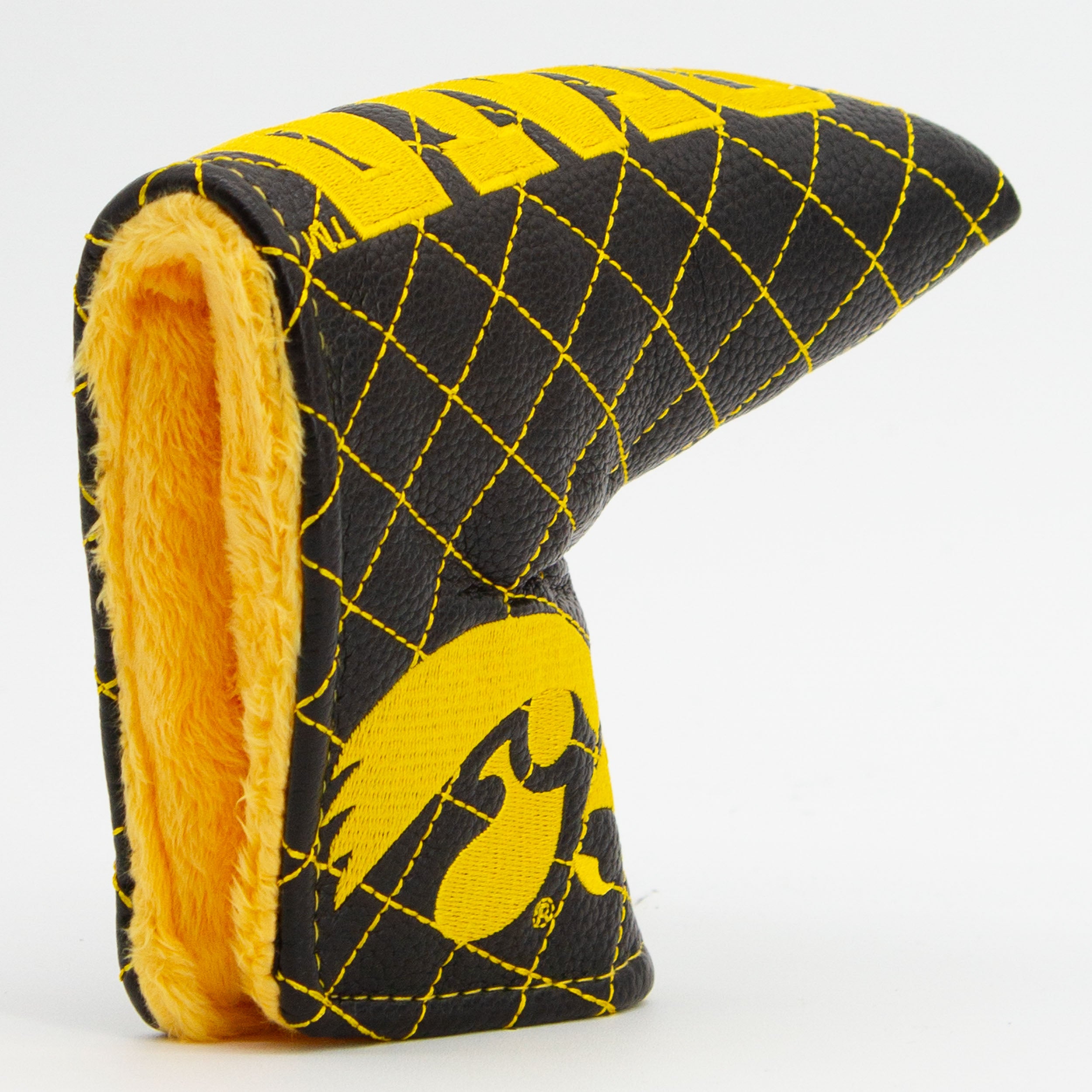 Iowa Hawkeyes Quited Blade Putter Cover (SOLID)