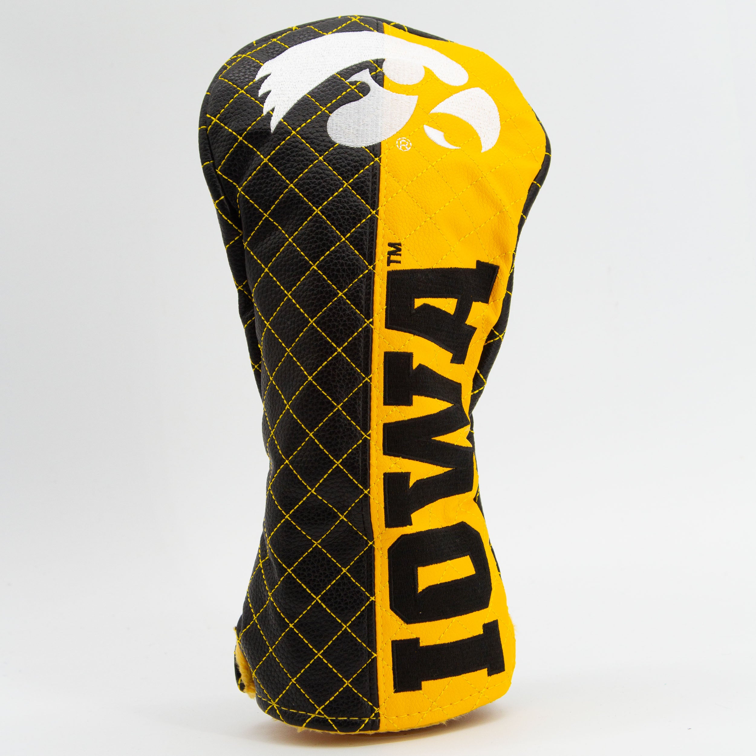 Iowa Hawkeyes Quilted Driver Headcover (SPLIT)