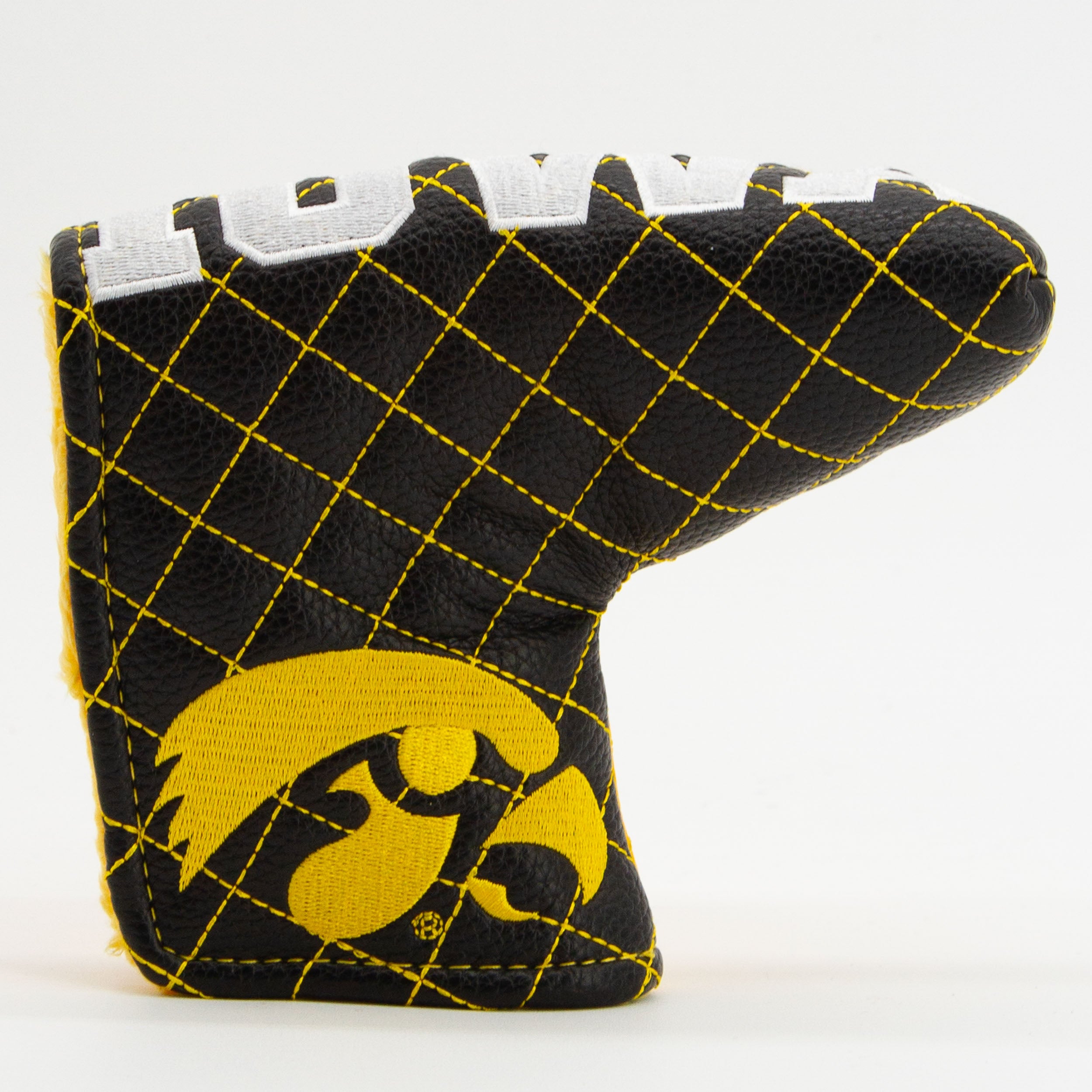 Iowa Hawkeyes Quited Blade Putter Cover (SPLIT)