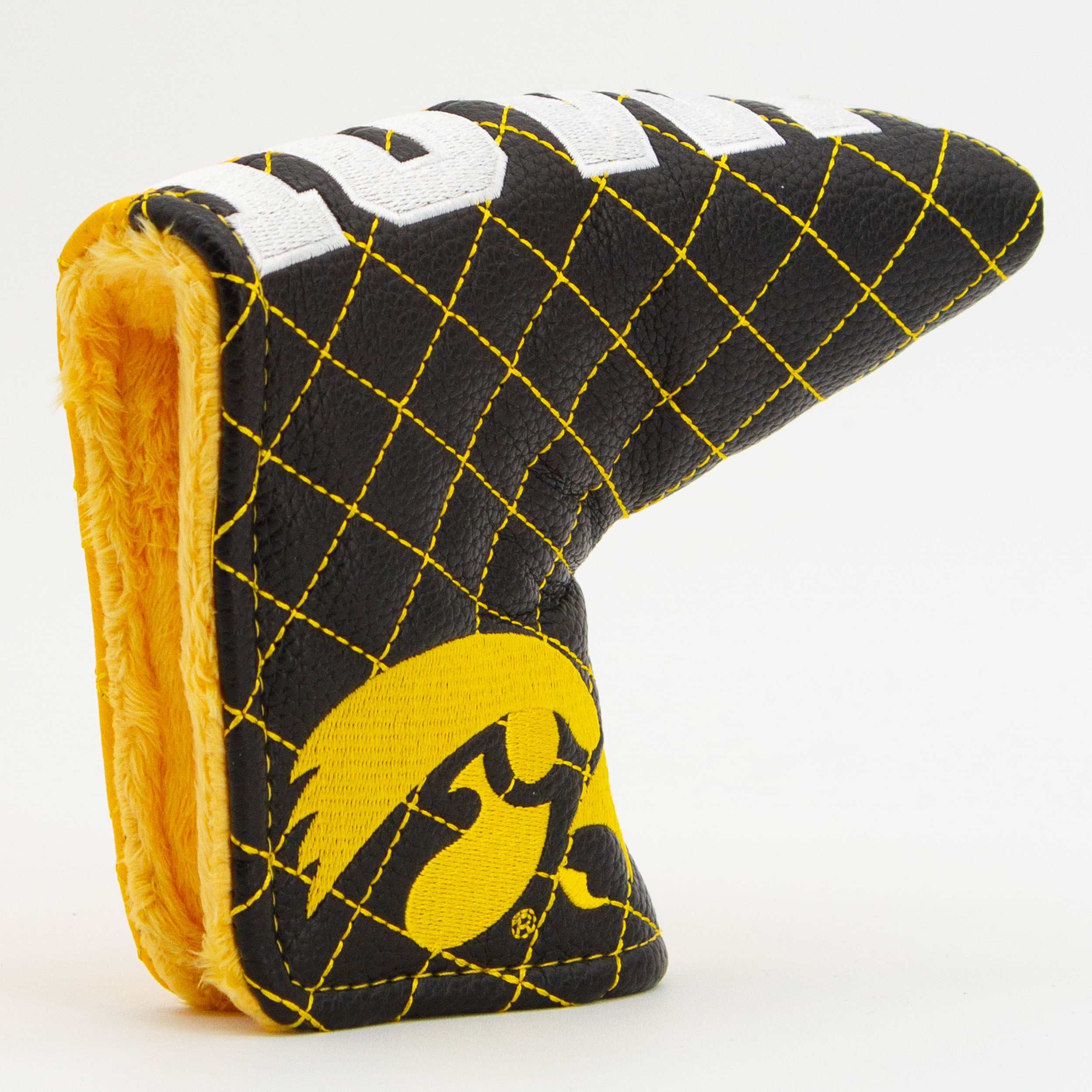 Iowa Hawkeyes Quited Blade Putter Cover (SPLIT)