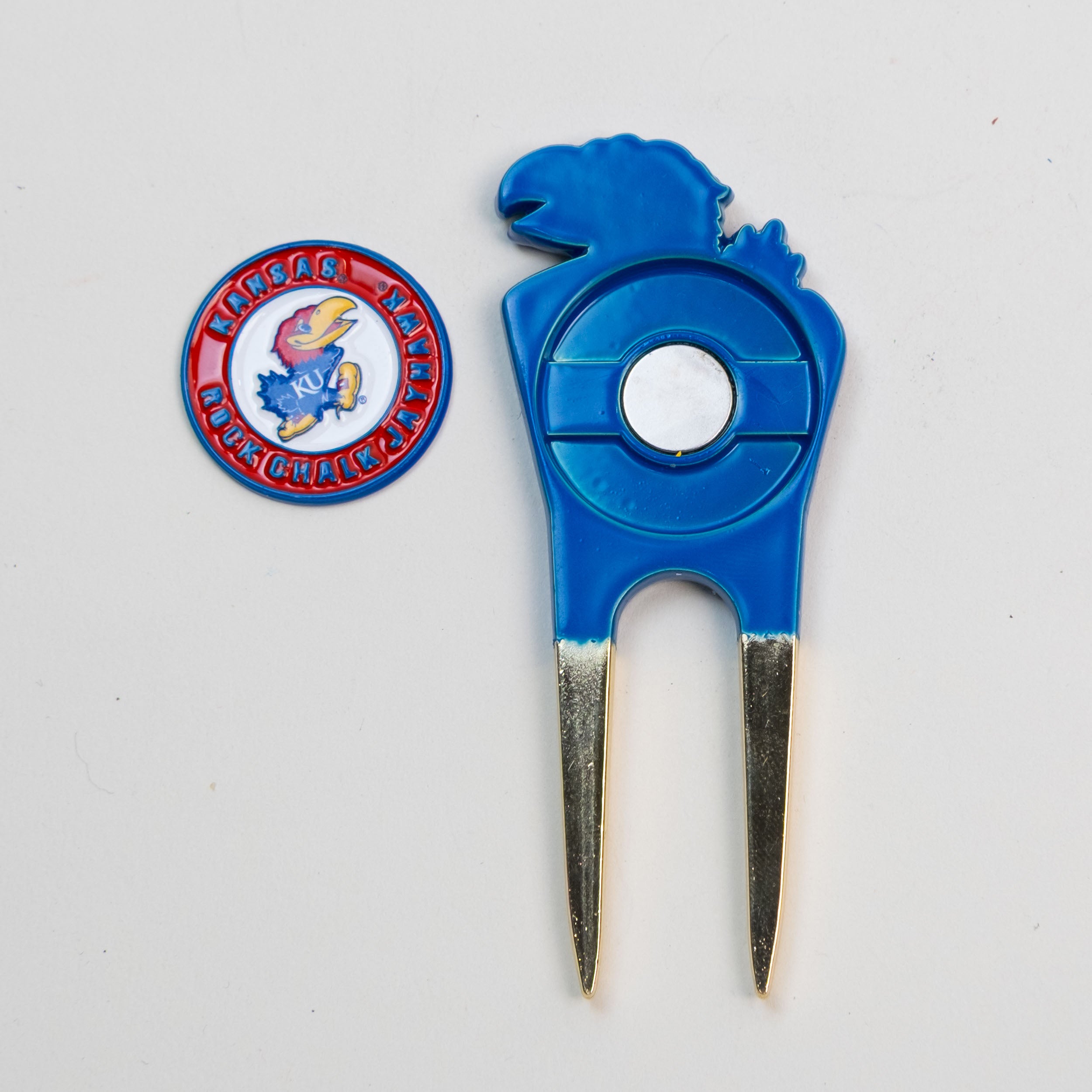 Kansas Jayhawks Custom Shaped Divot Tool