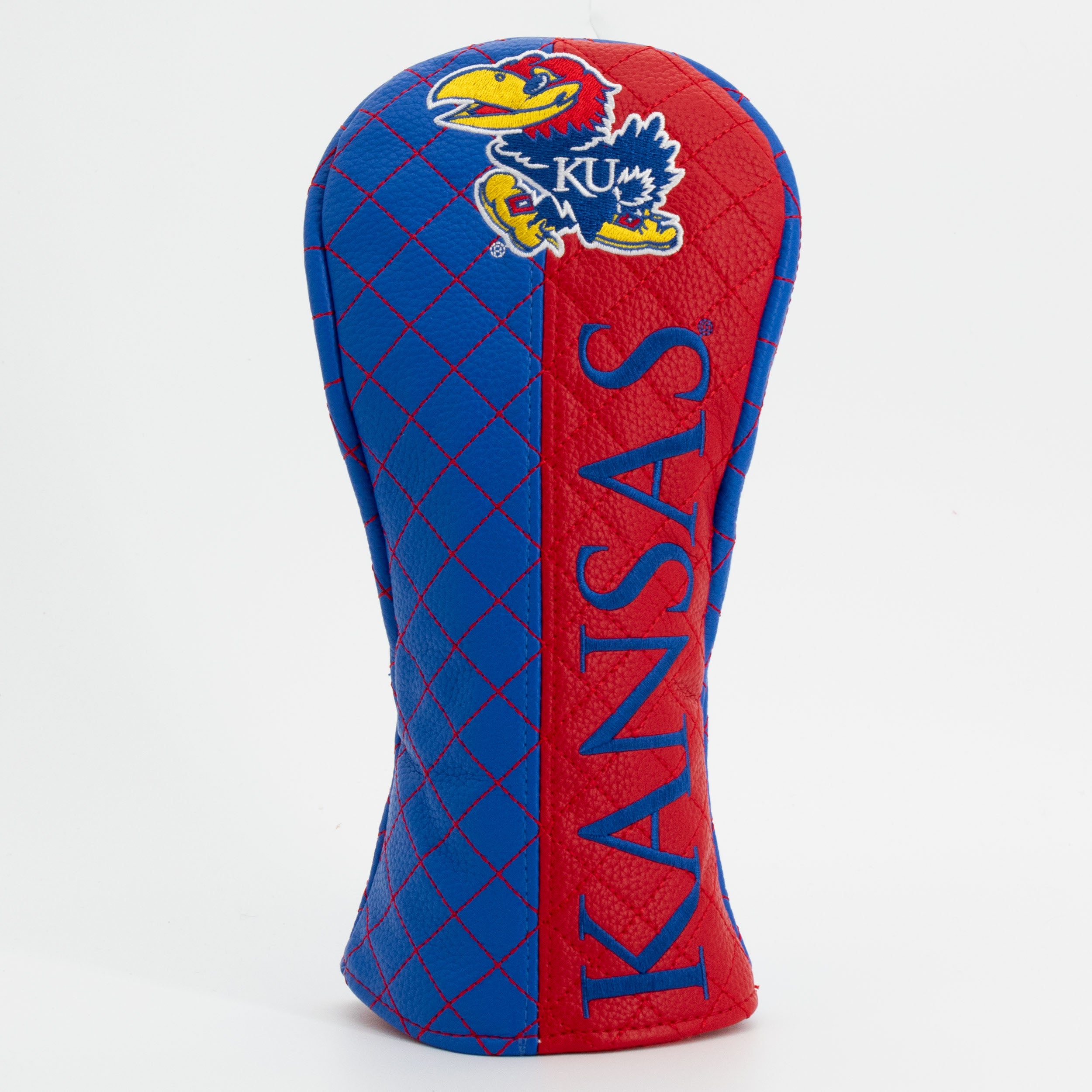 Kansas Jayhawks Quilted Fairway Headcover (SPLIT)