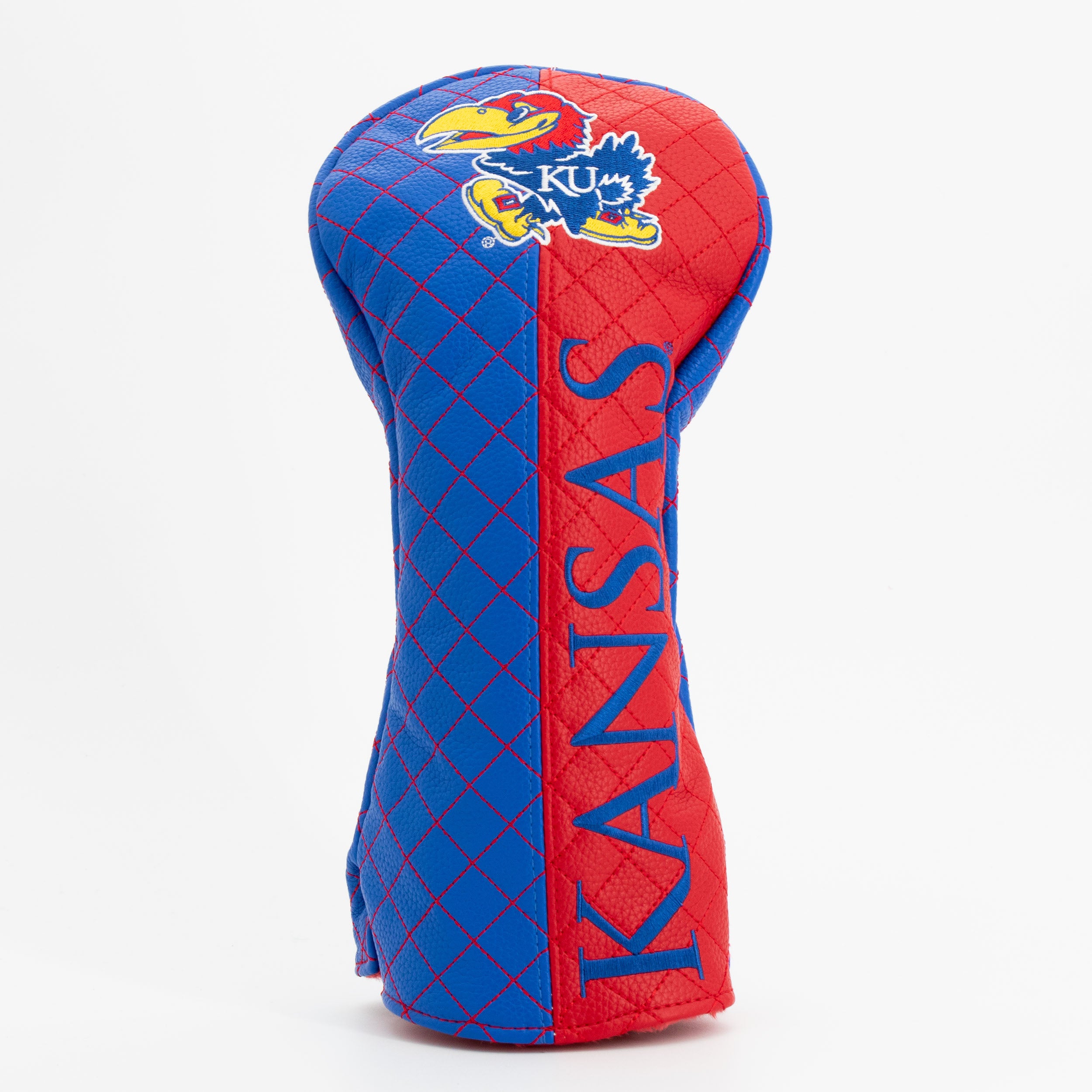 Kansas Jayhawks Quilted Driver Headcover (SPLIT)