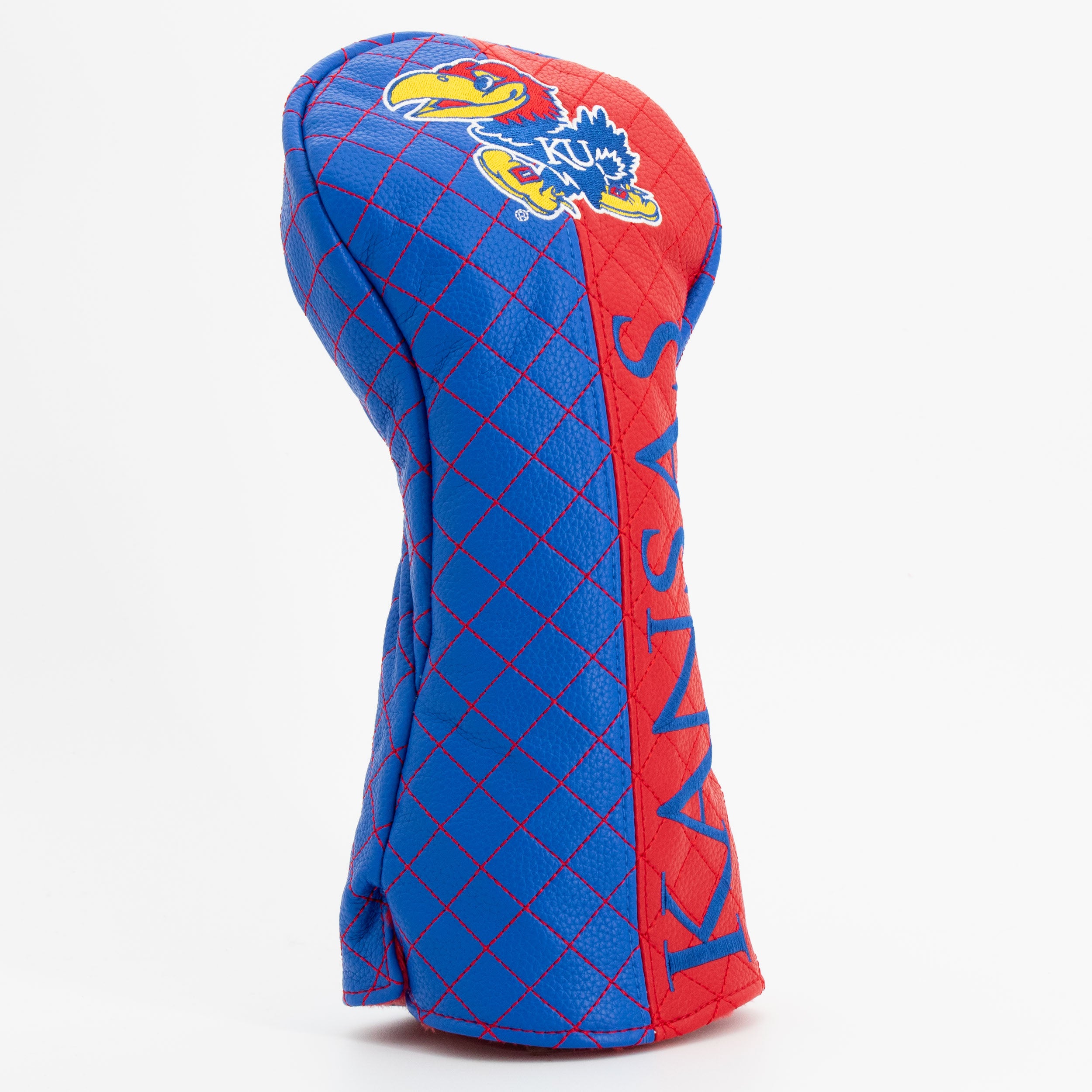 Kansas Jayhawks Quilted Driver Headcover (SPLIT)