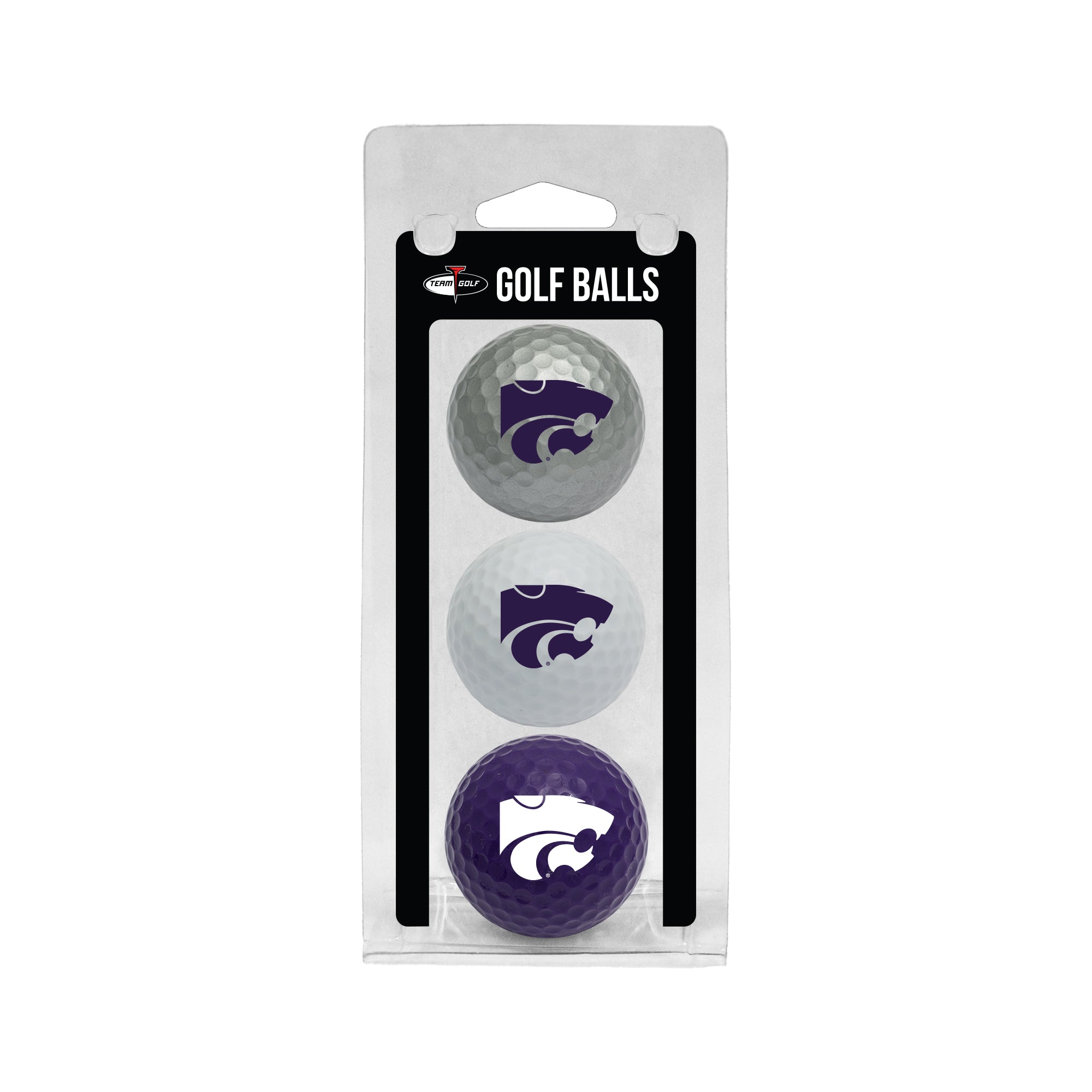 Kansas State Wildcats Golf Balls 3 Pack