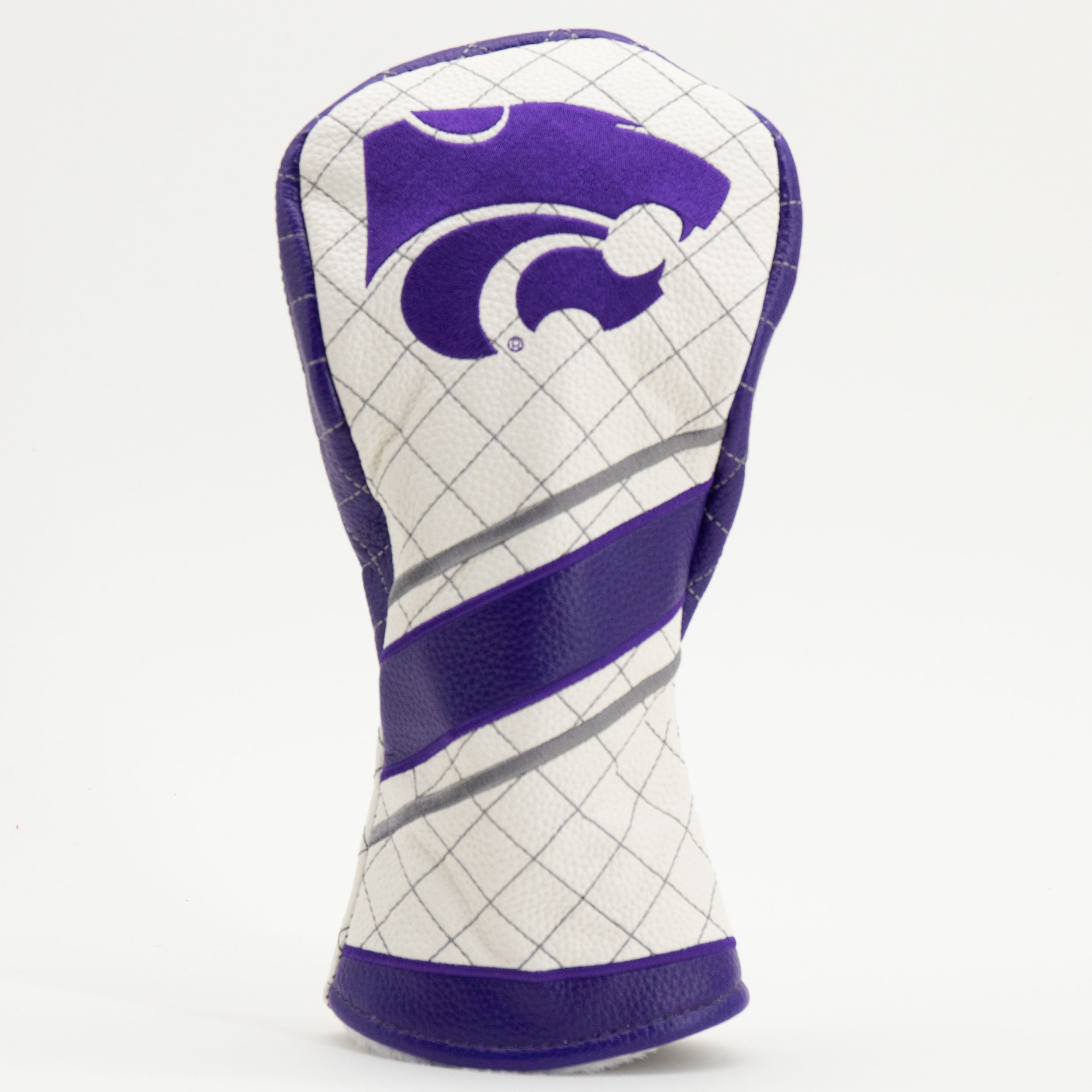 Kansas State Wildcats Quilted Fairway Headcover (STRIPED)