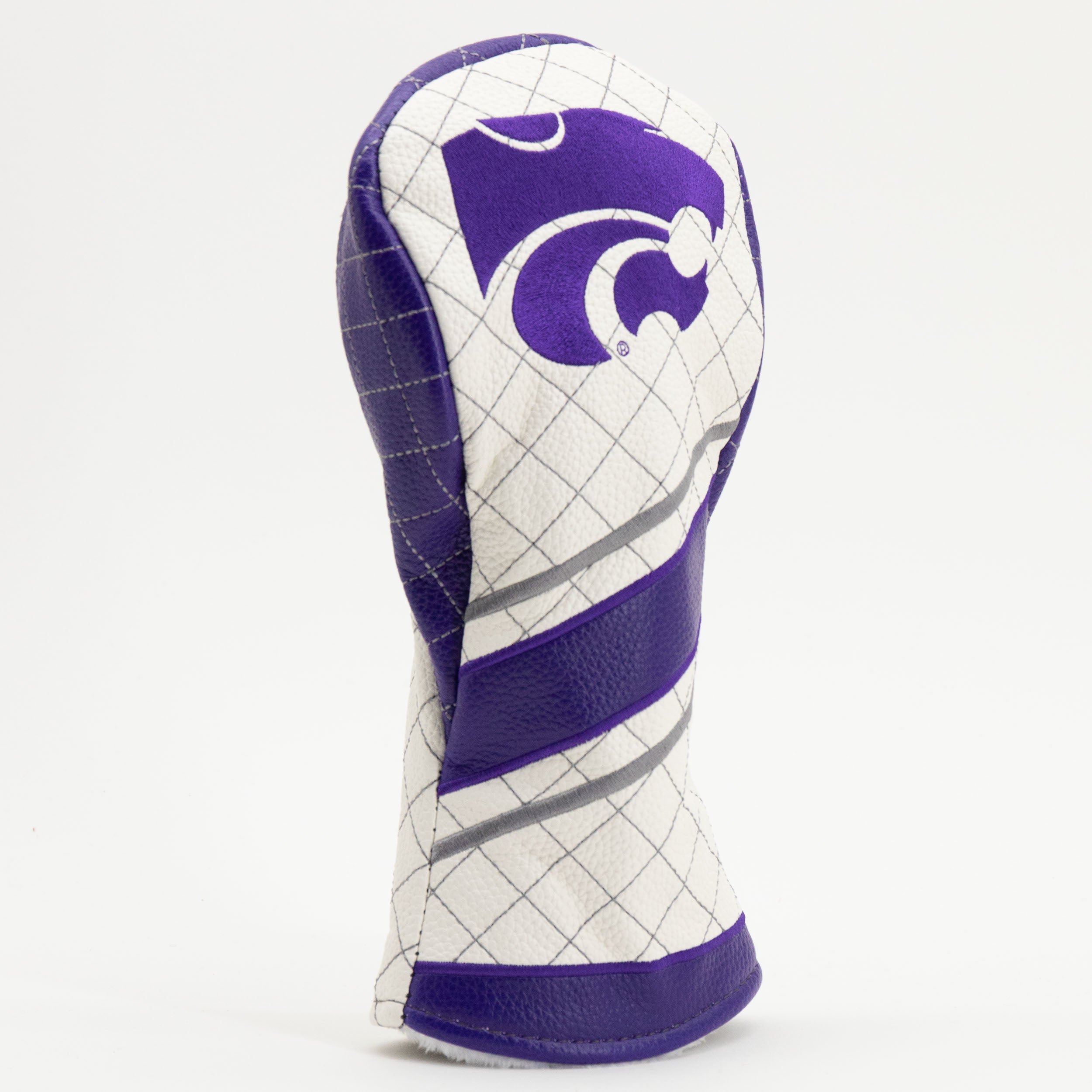 Kansas State Wildcats Quilted Fairway Headcover (STRIPED)