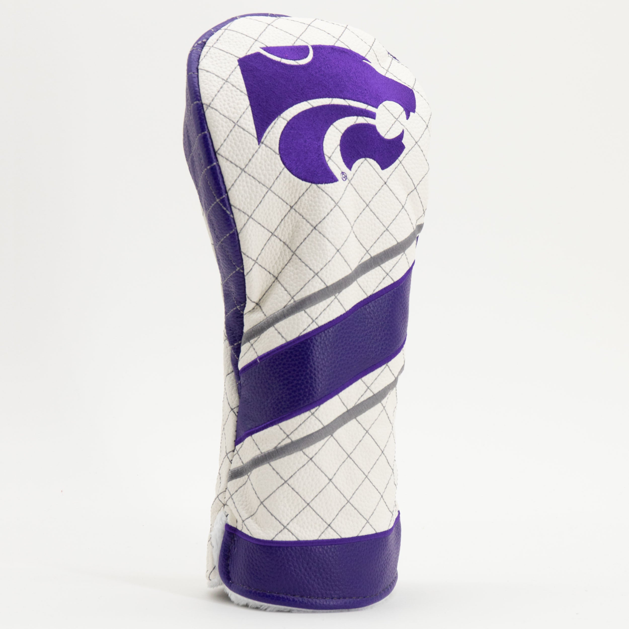 Kansas State Wildcats Quilted Driver Headcover (STRIPED)