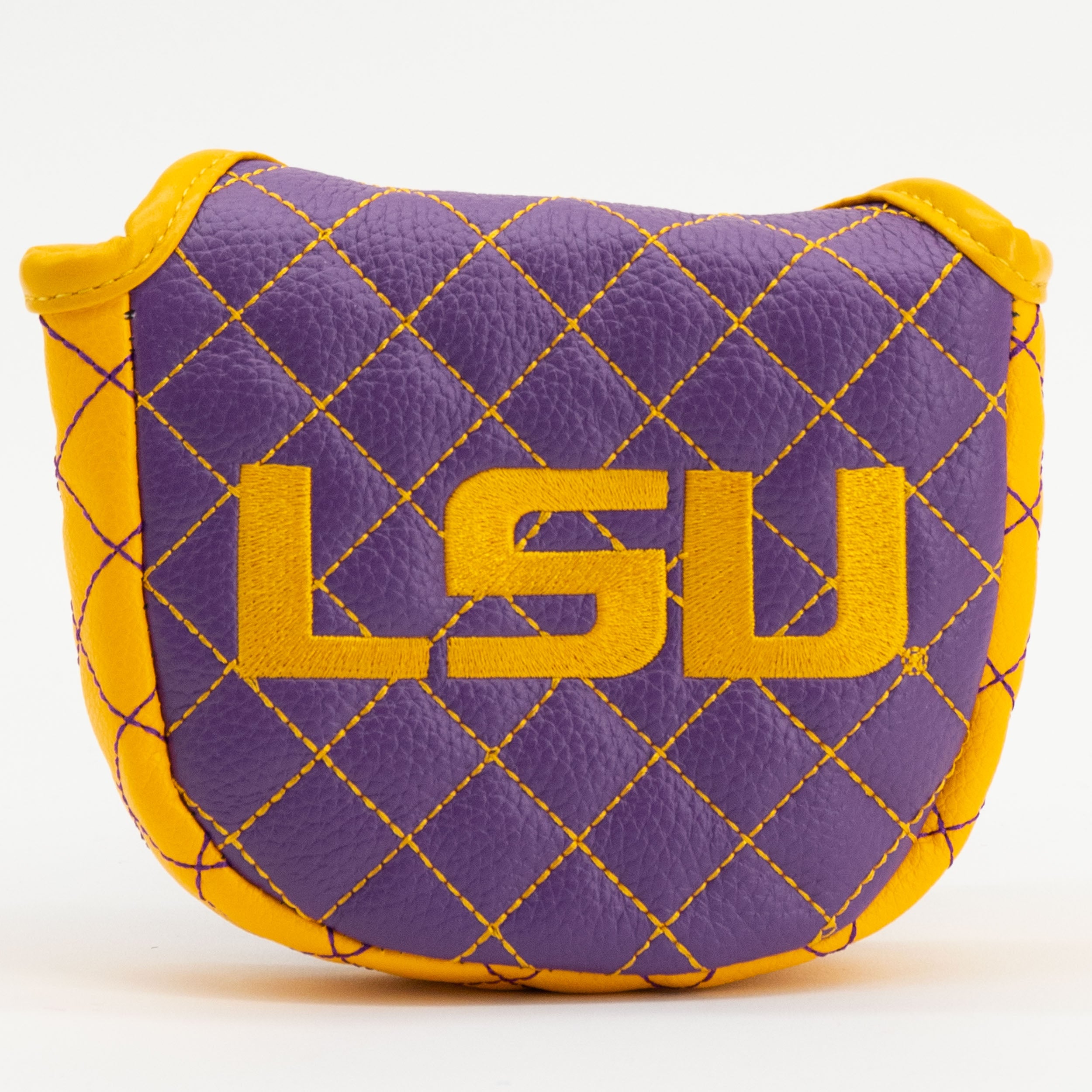 LSU Tigers Quilted Mallet Putter Cover (SOLID)