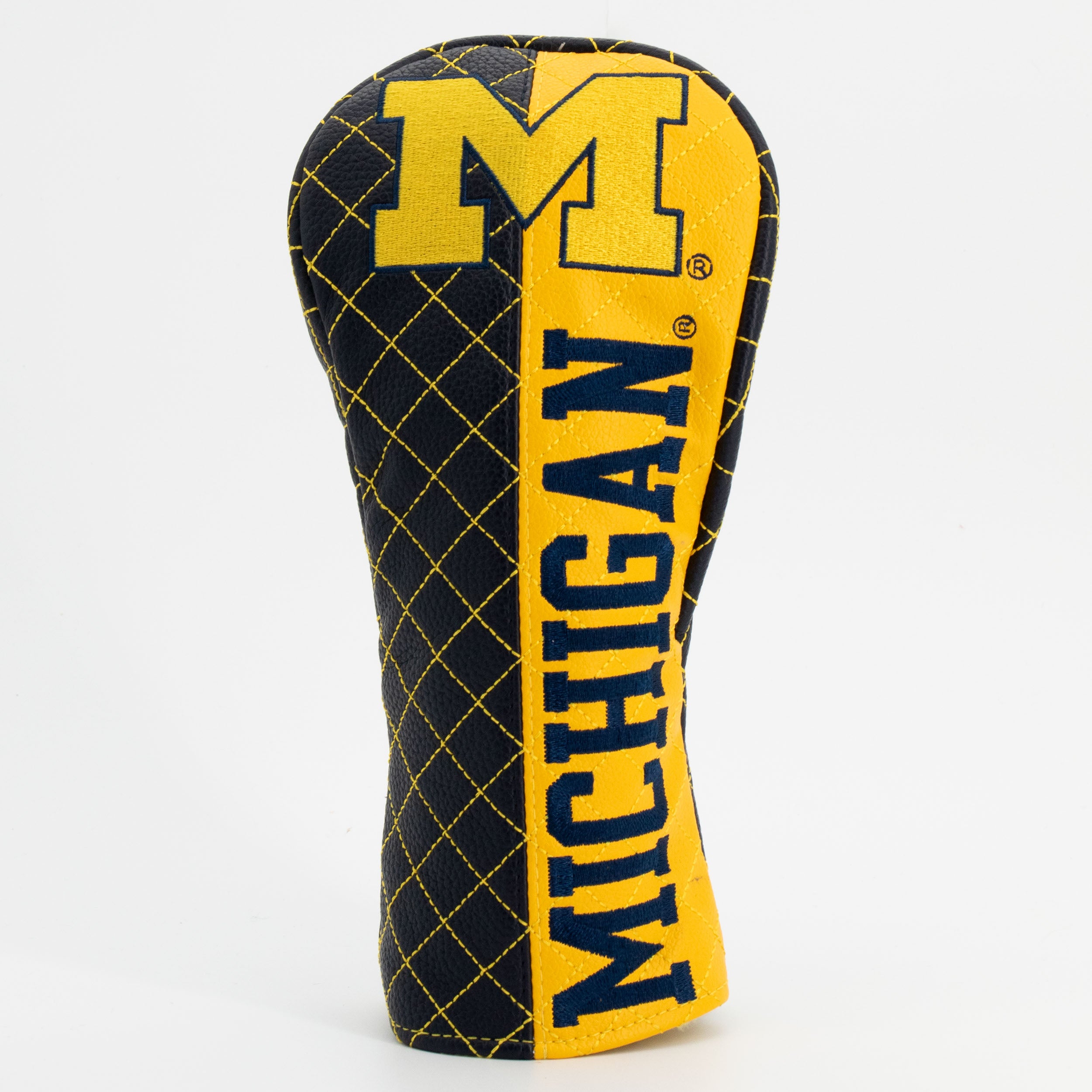Michigan Wolverines Quilted Fairway Headcover (SPLIT)