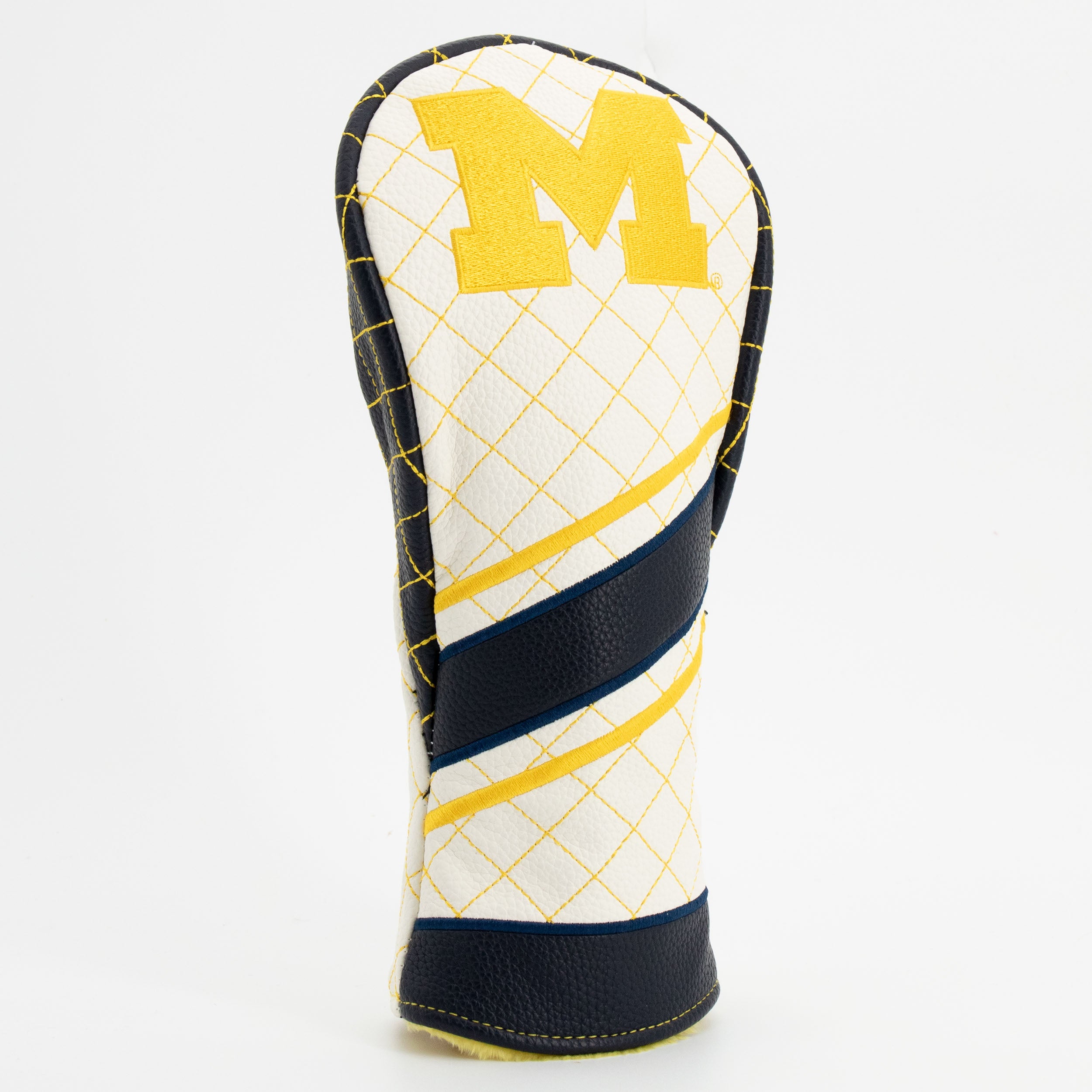 Michigan Wolverines Quilted Fairway Headcover (STRIPED)