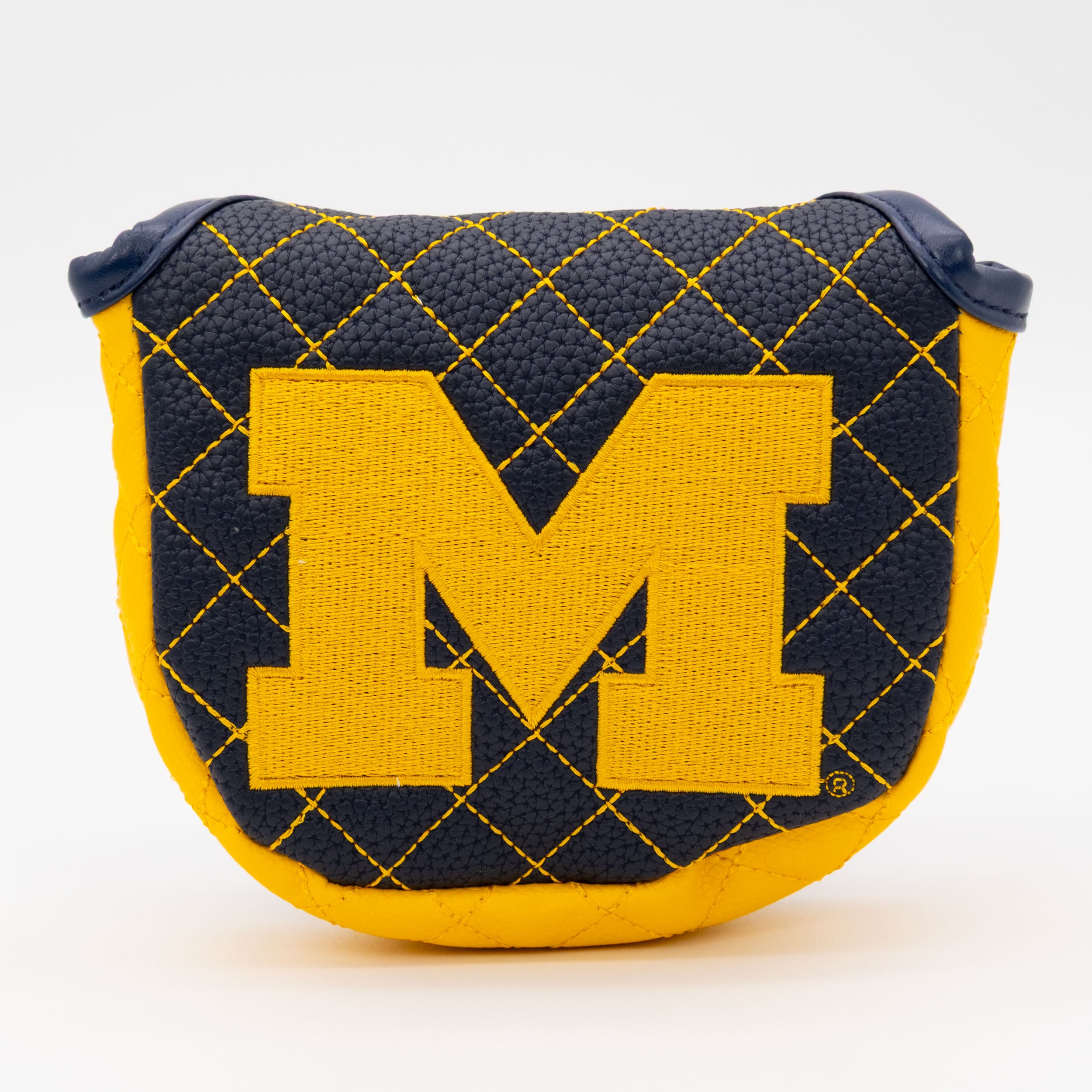 Michigan Wolverines Quilted Mallet Putter Cover (SOLID)