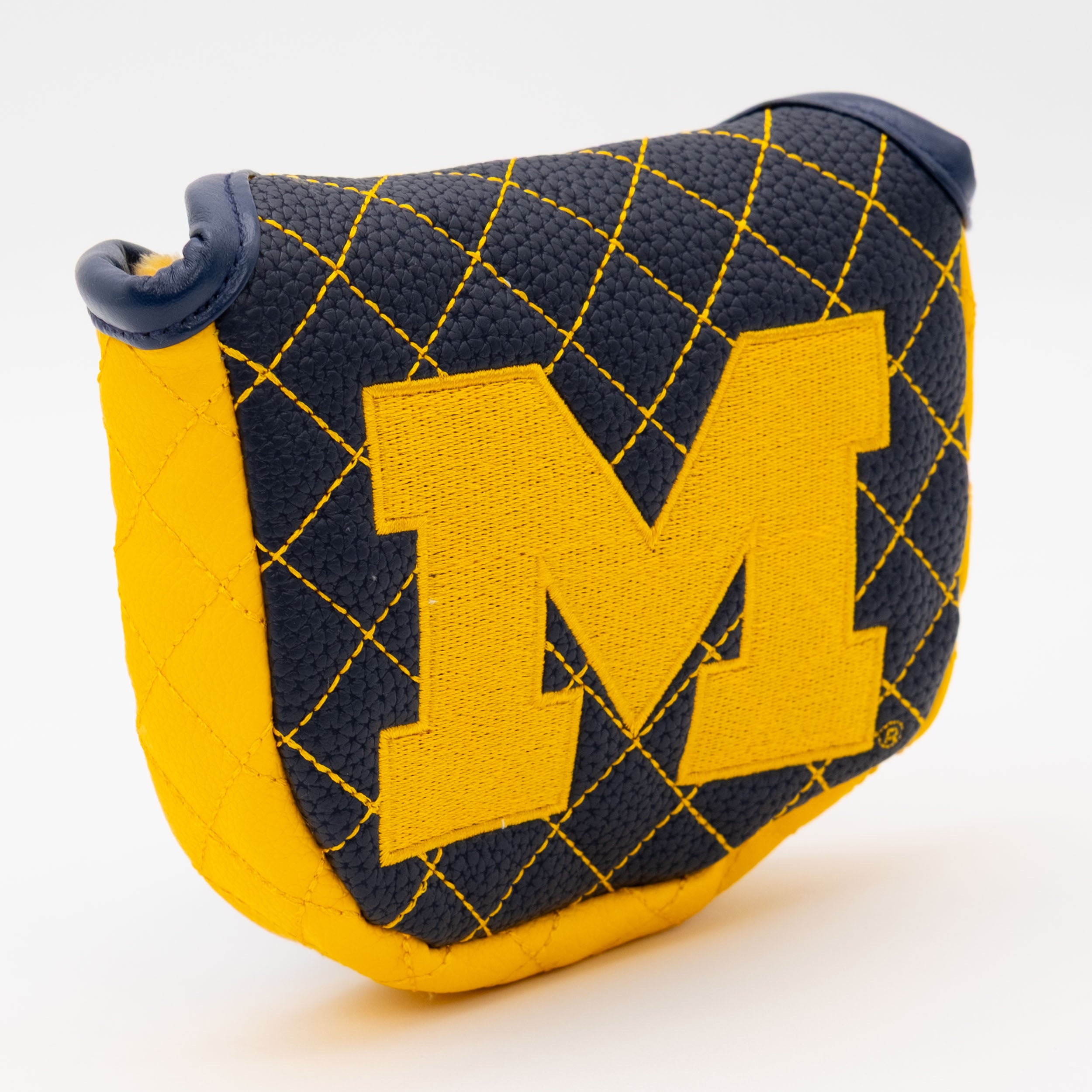 Michigan Wolverines Quilted Mallet Putter Cover (SOLID)