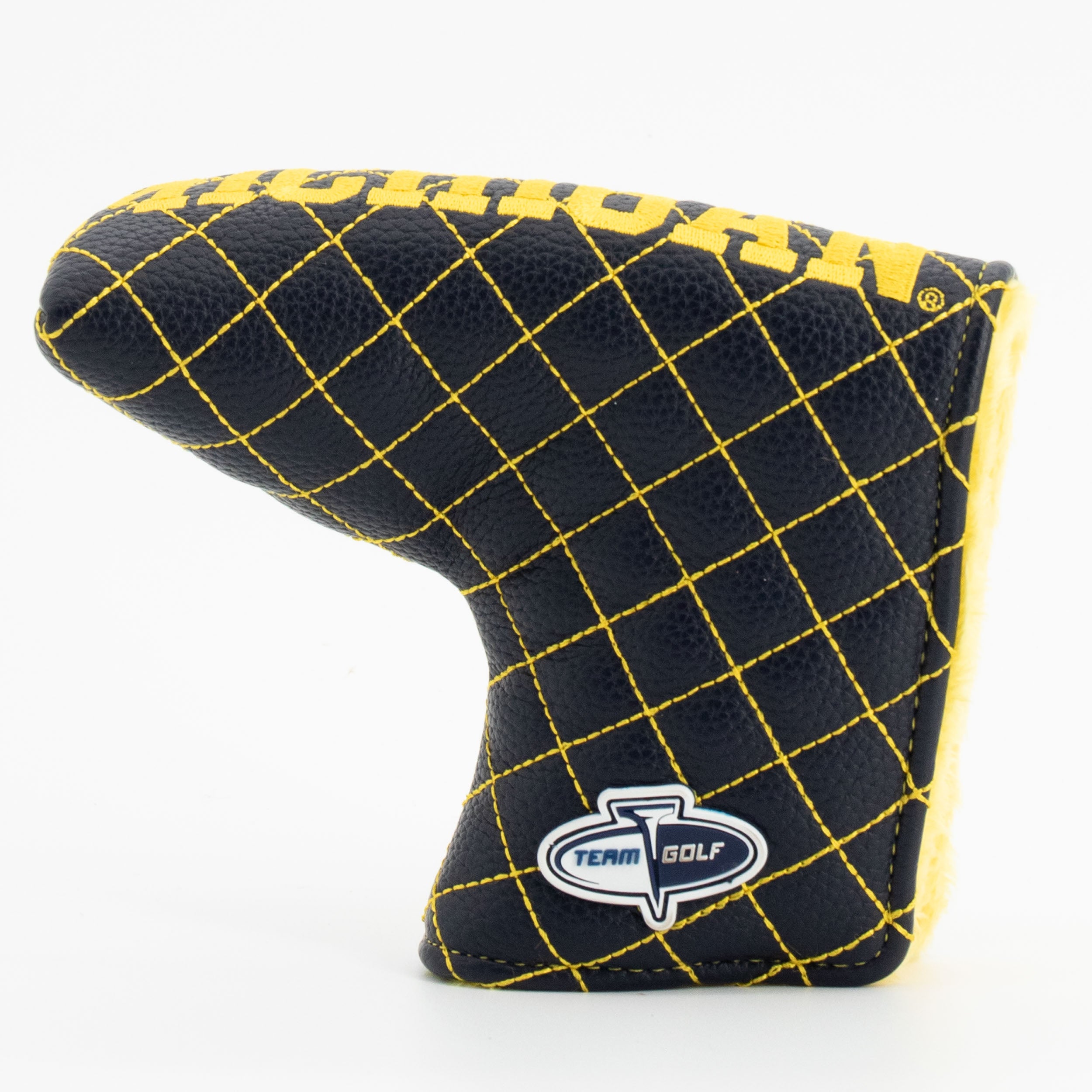Michigan Wolverines Quited Blade Putter Cover (SOLID)