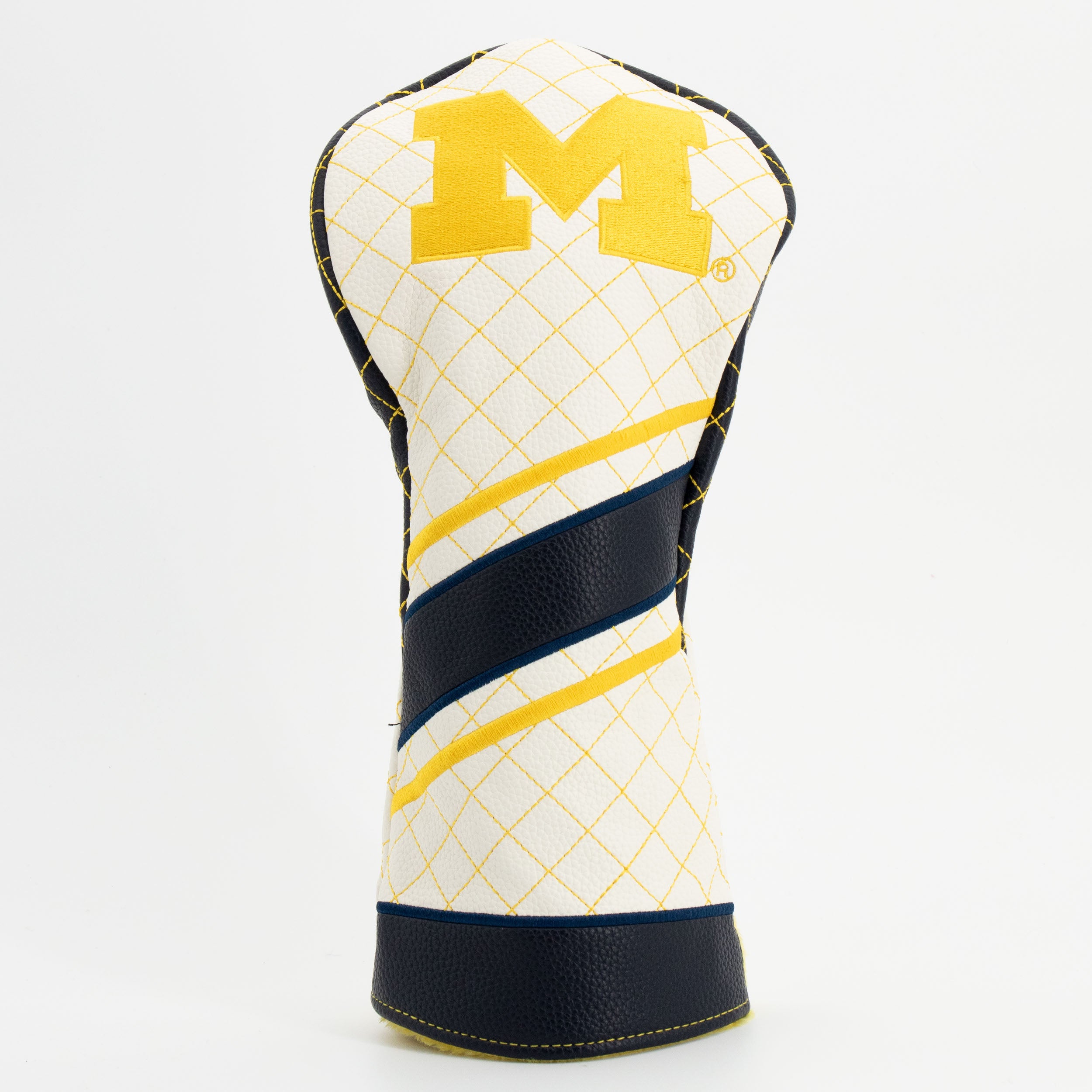 Michigan Wolverines Quilted Driver Headcover (STRIPED)