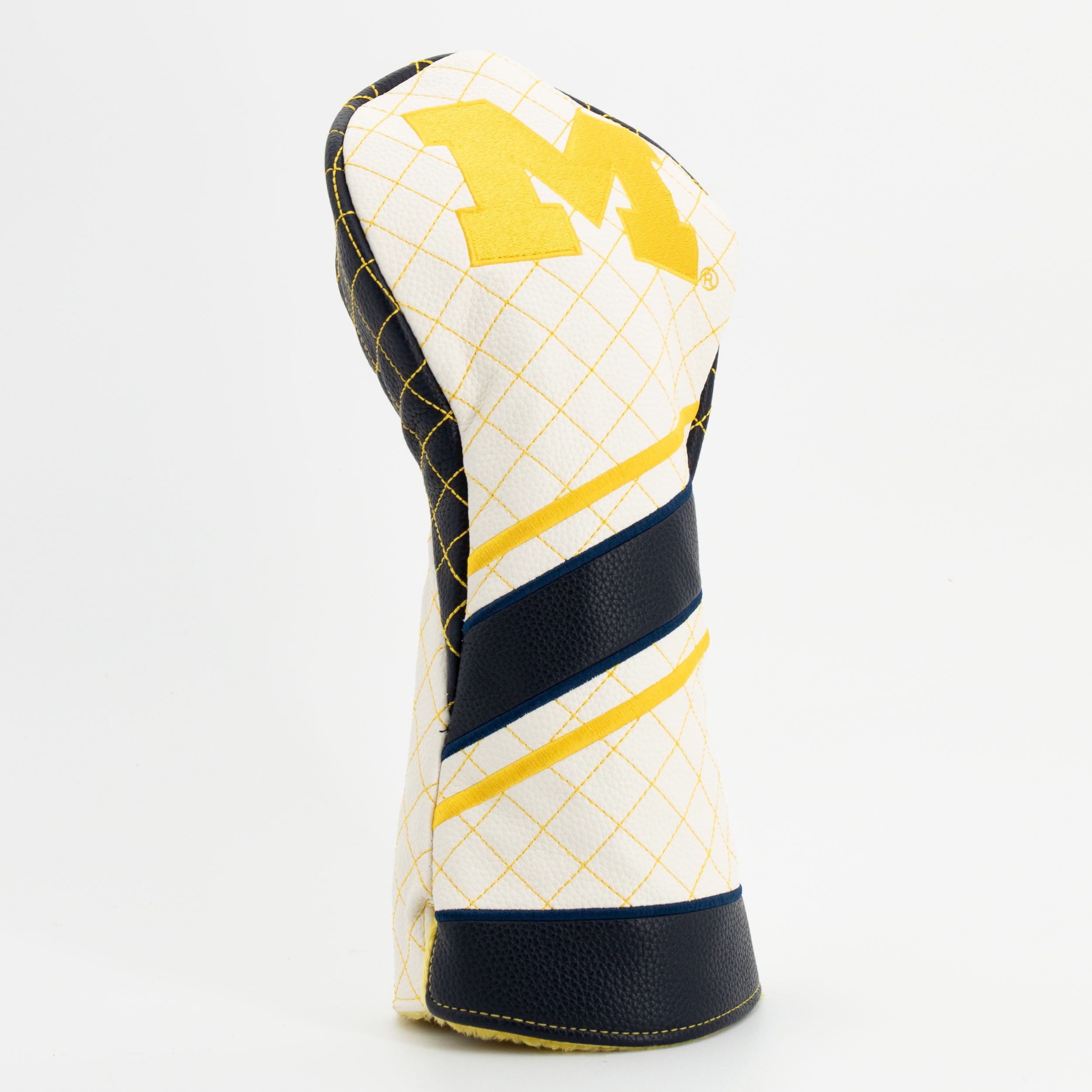 Michigan Wolverines Quilted Driver Headcover (STRIPED)