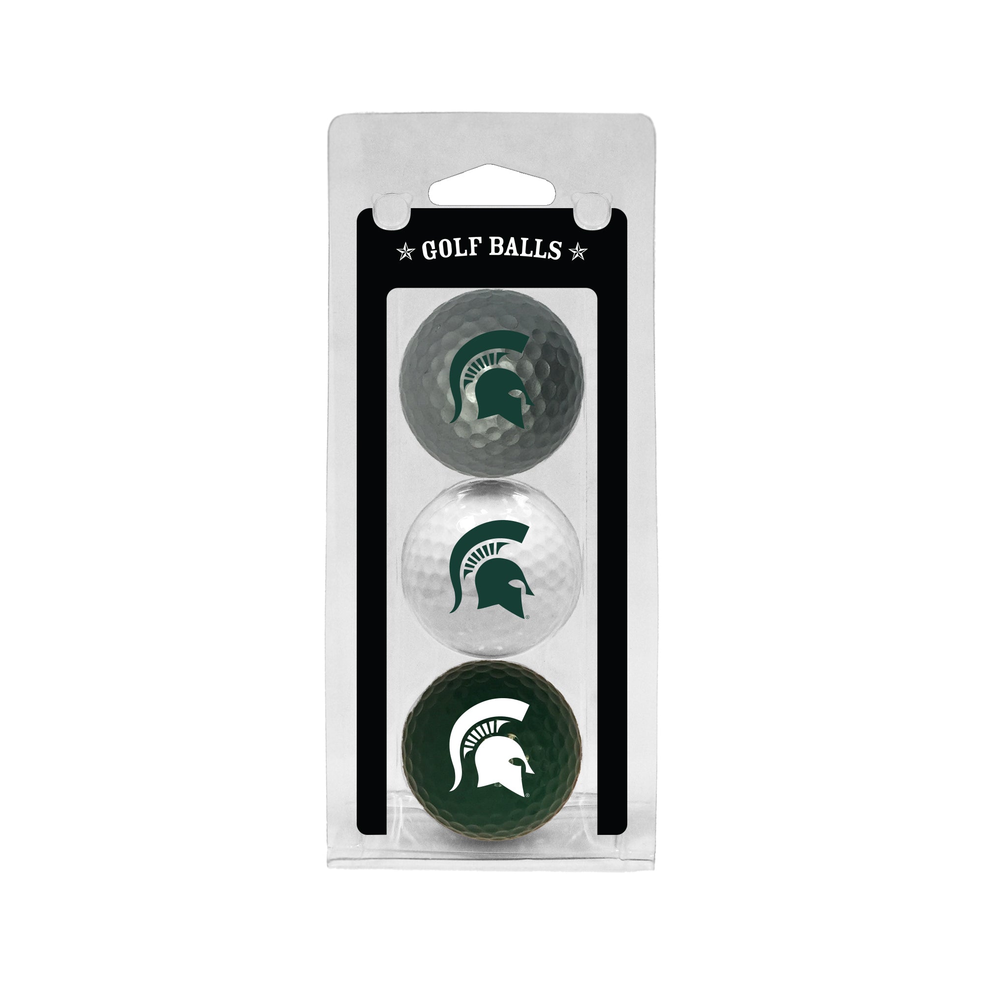 Michigan State Spartans Golf Balls 3 Pack