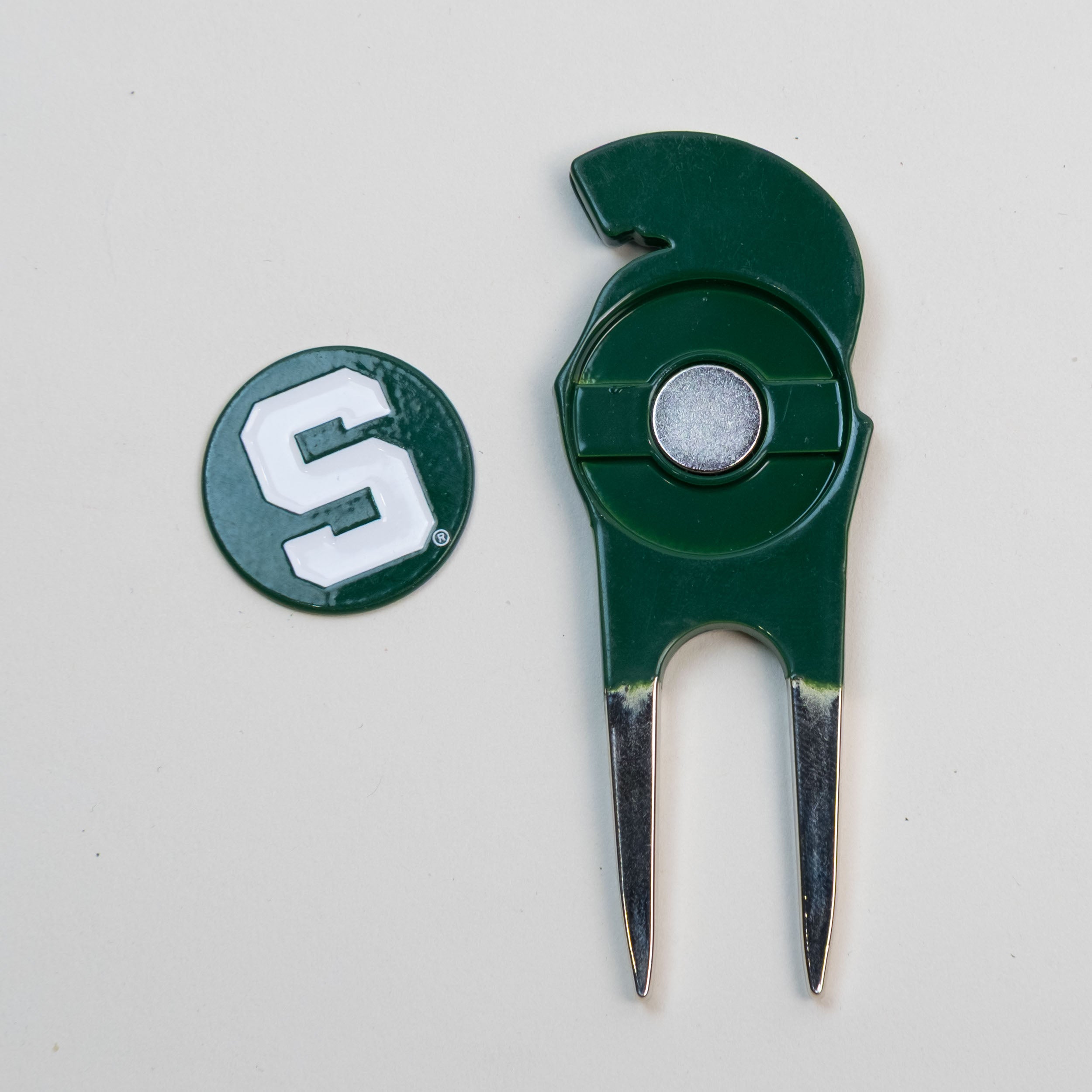 Michigan State Spartans Custom Shaped Divot Tool
