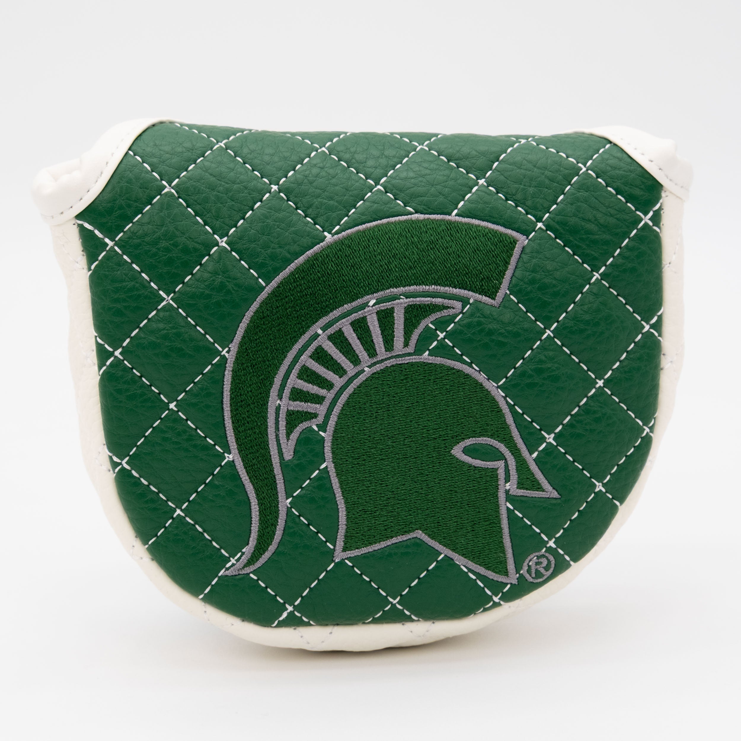 Michigan State Spartans Quilted Mallet Putter Cover (SOLID)