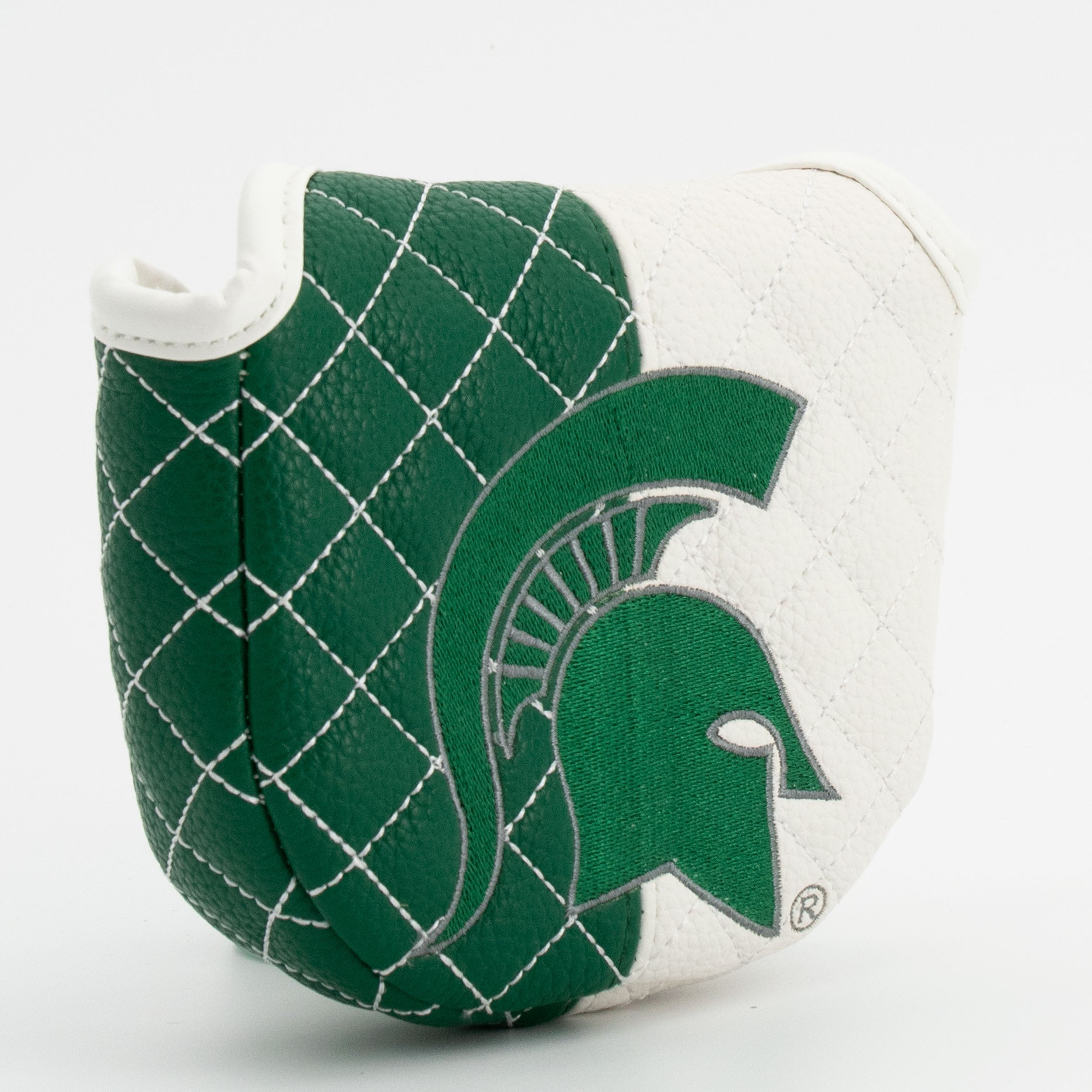Michigan State Spartans Quilted Mallet Putter Cover (SPLIT)