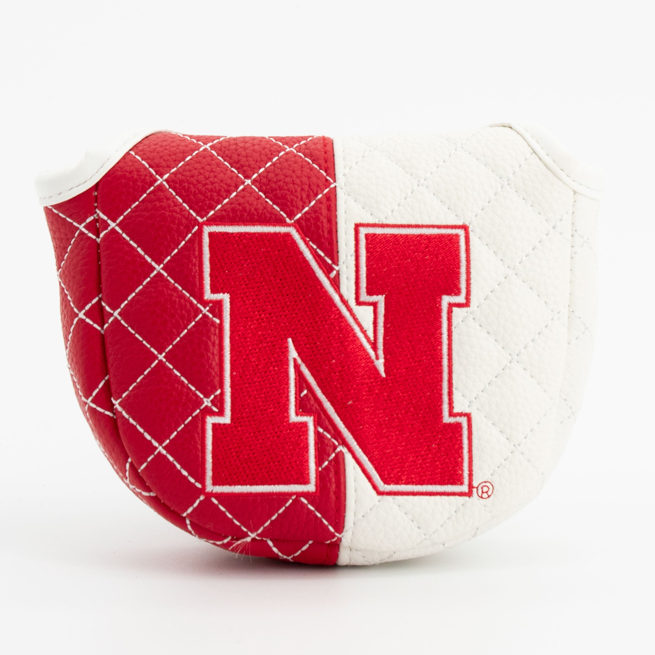Nebraska Huskers Quilted Mallet Putter Cover (SPLIT)