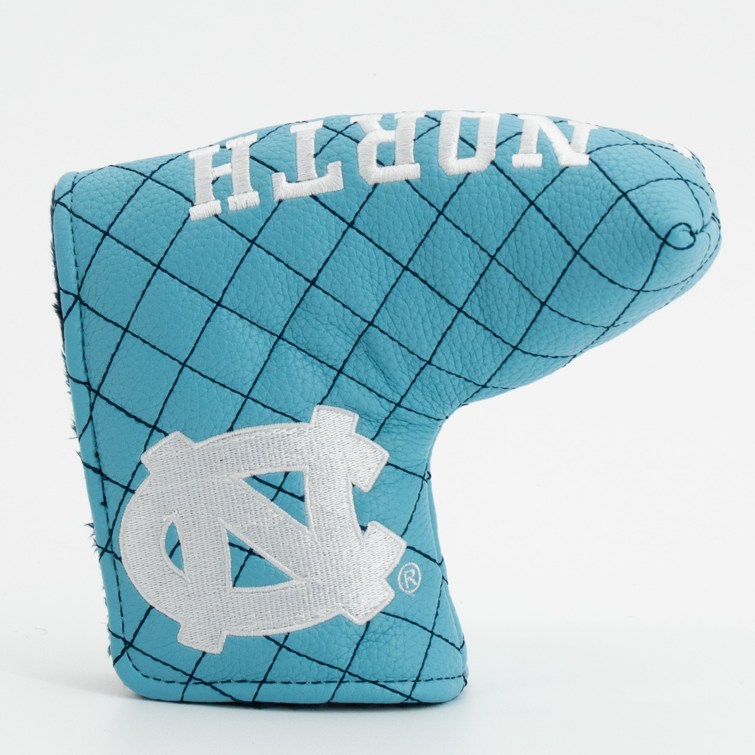 North Carolina Tar Heels Quited Blade Putter Cover (SOLID)