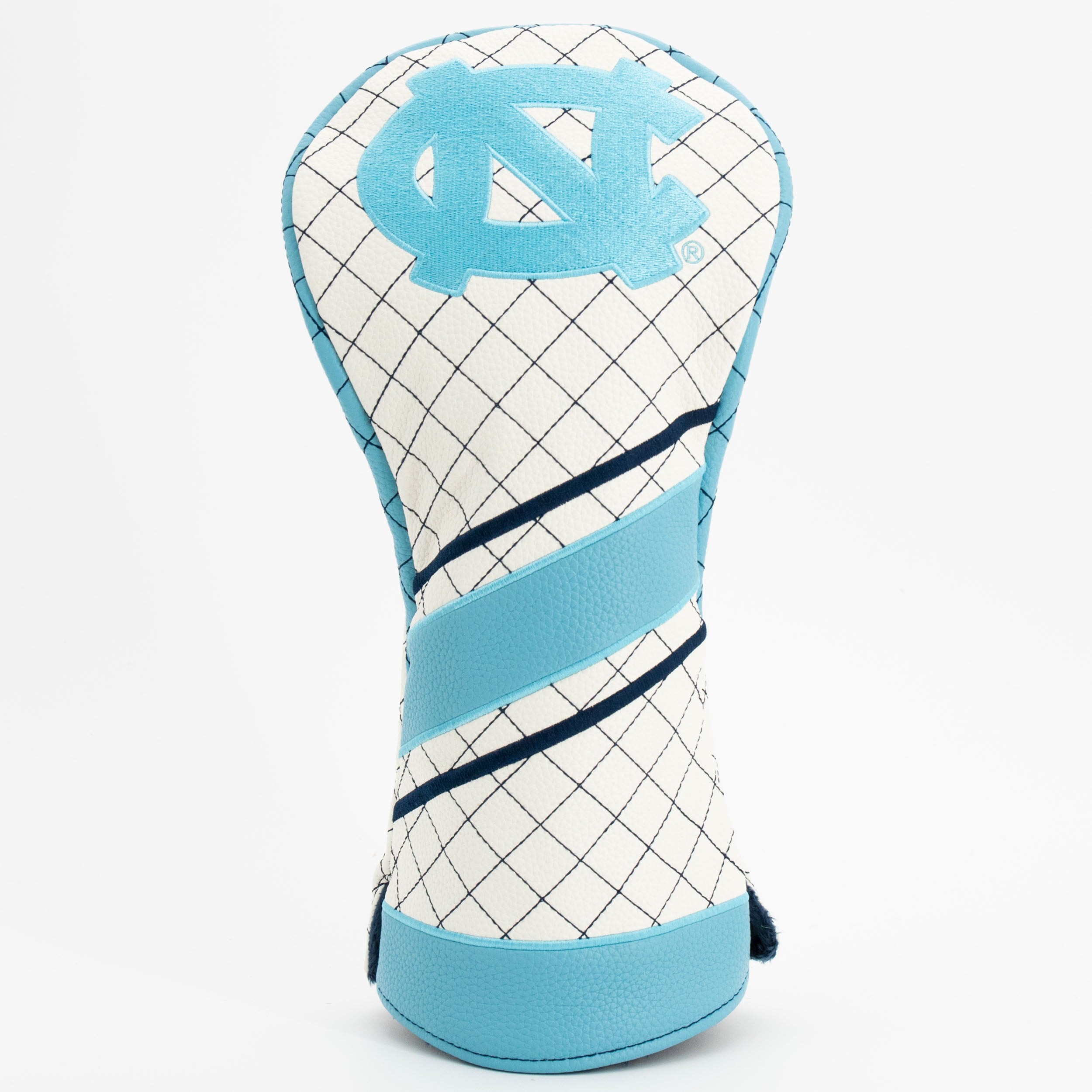 North Carolina Tar Heels Quilted Driver Headcover (STRIPED)