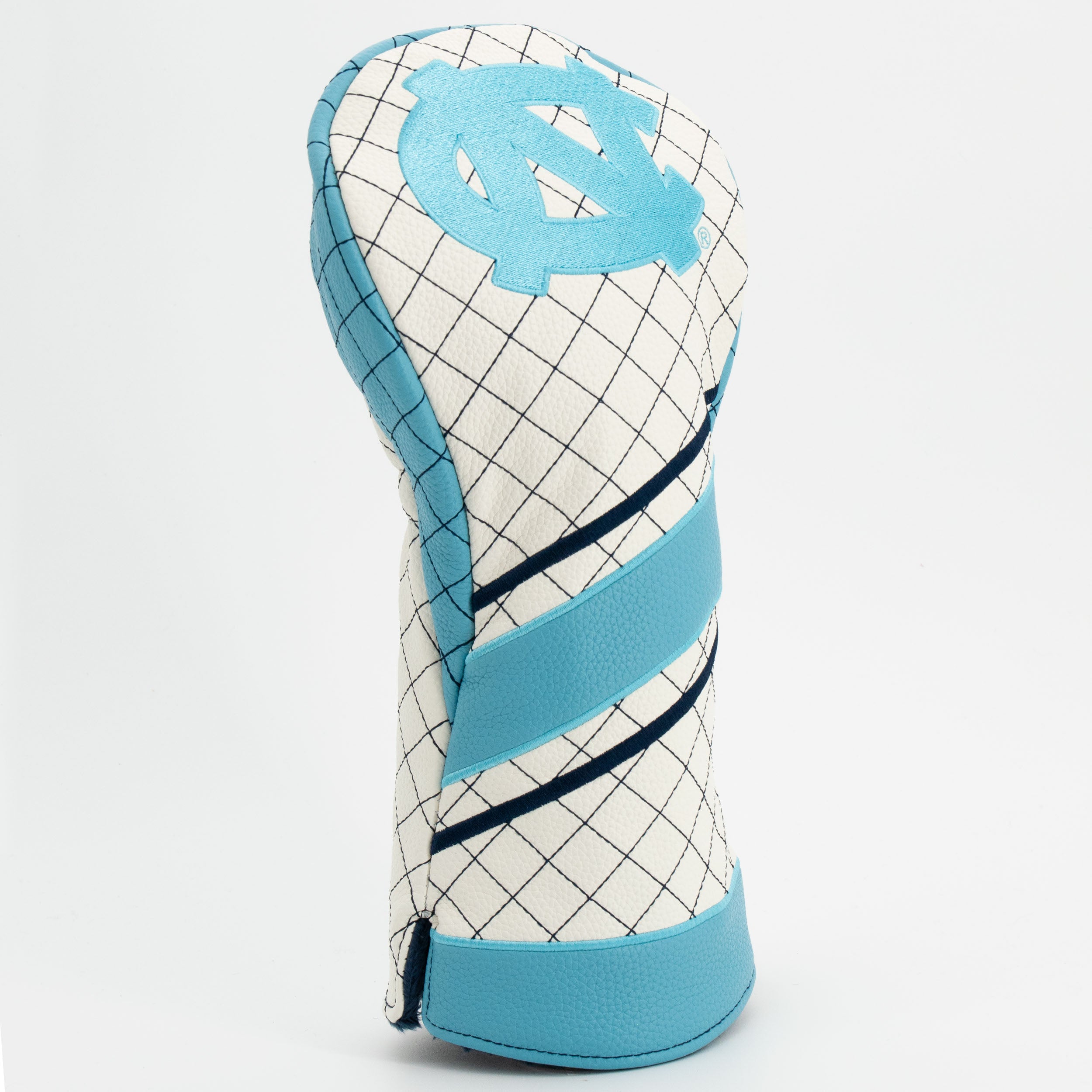 North Carolina Tar Heels Quilted Driver Headcover (STRIPED)