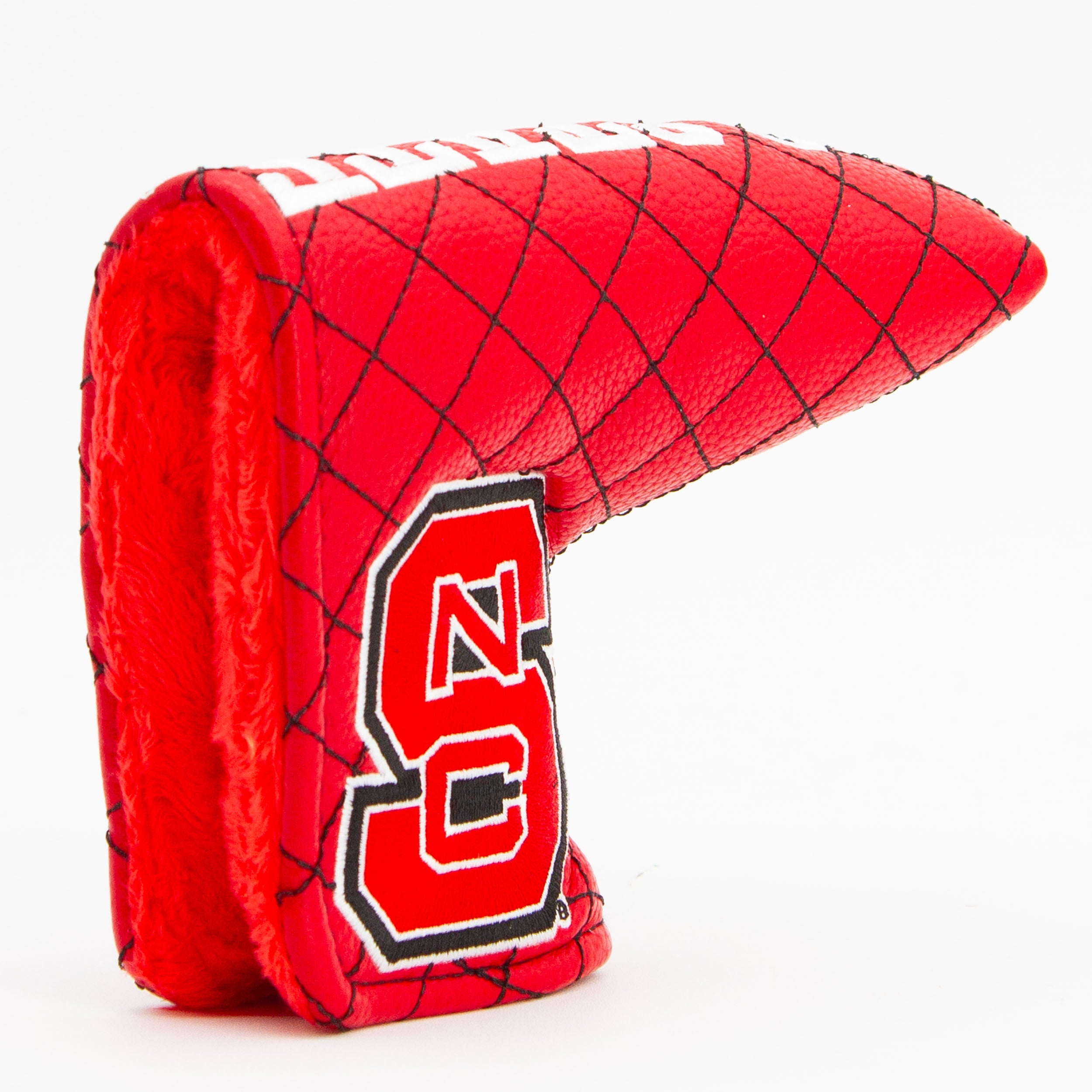 NC State Wolfpack Quited Blade Putter Cover (SOLID)