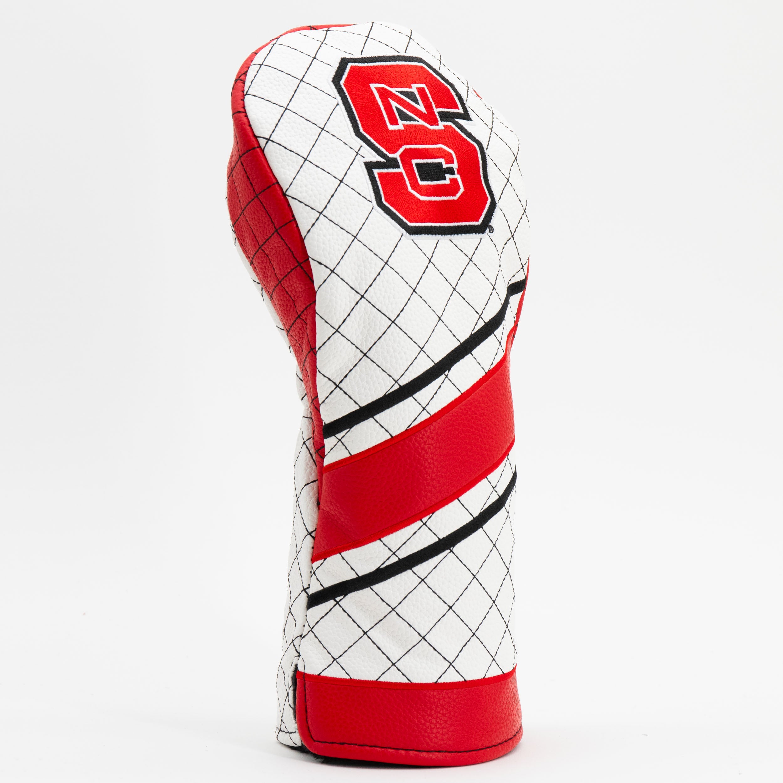 NC State Wolfpack Quilted Driver Headcover (STRIPED)