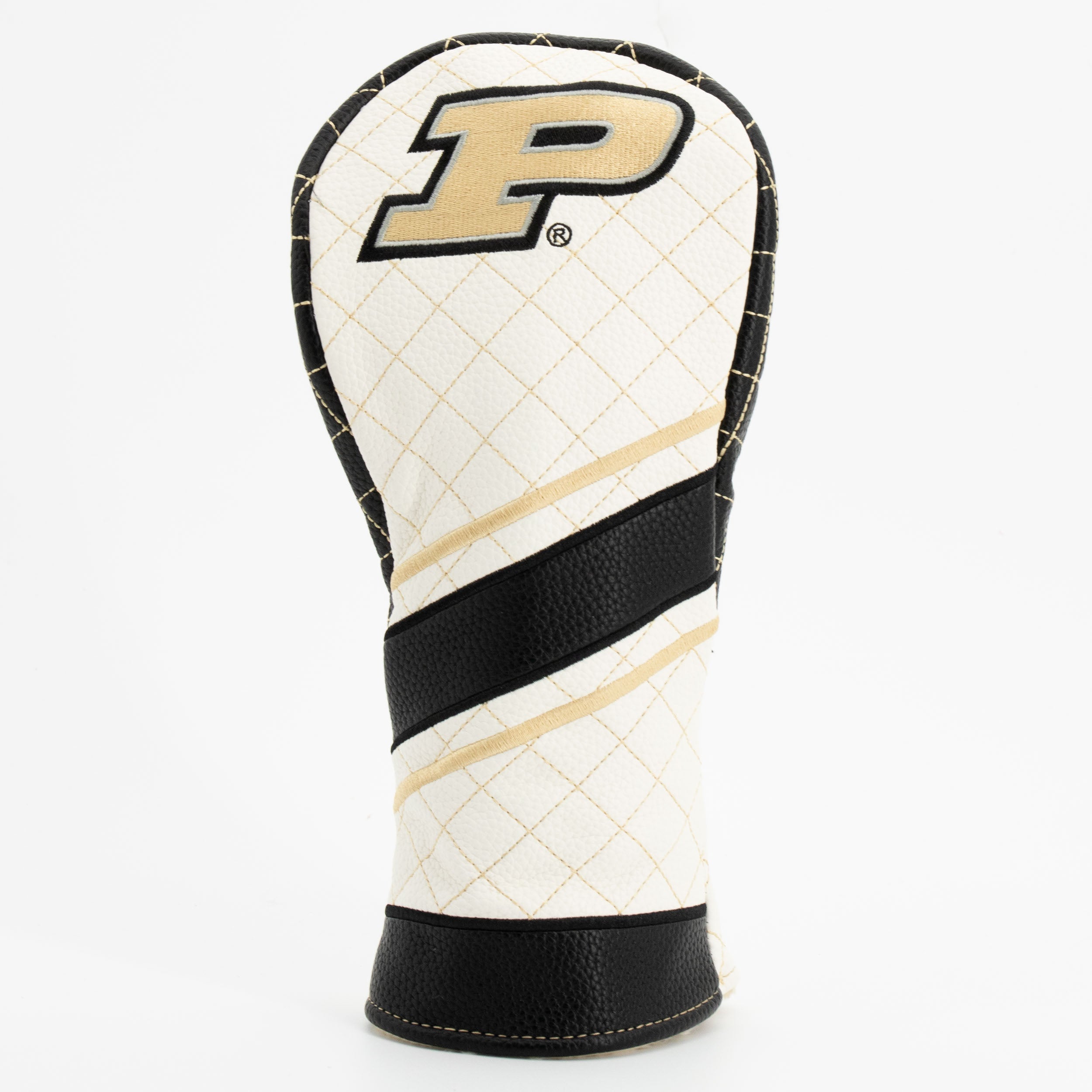 Purdue Boilermakers Quilted Fairway Headcover (STRIPED)