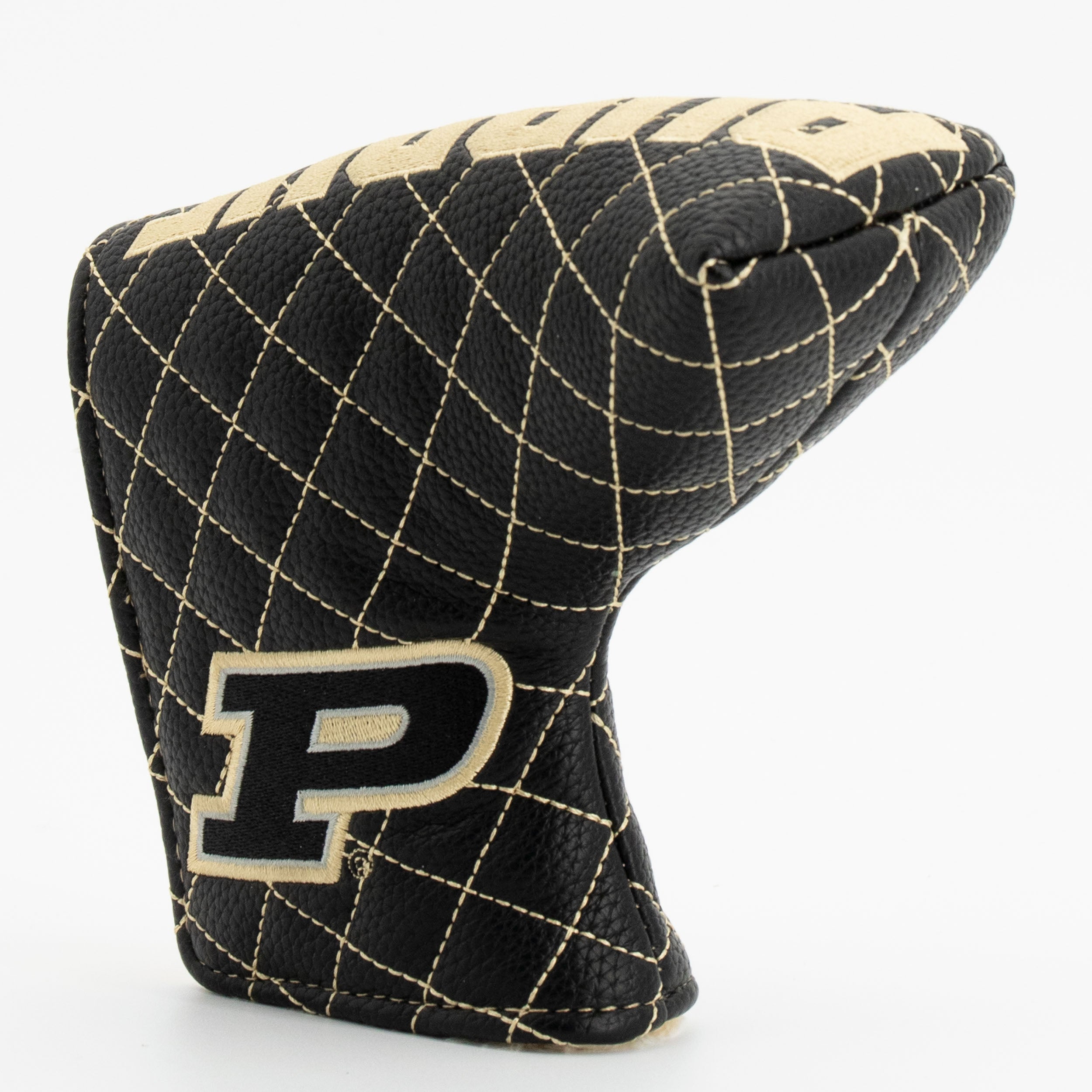 Purdue Boilermakers Quited Blade Putter Cover (SOLID)