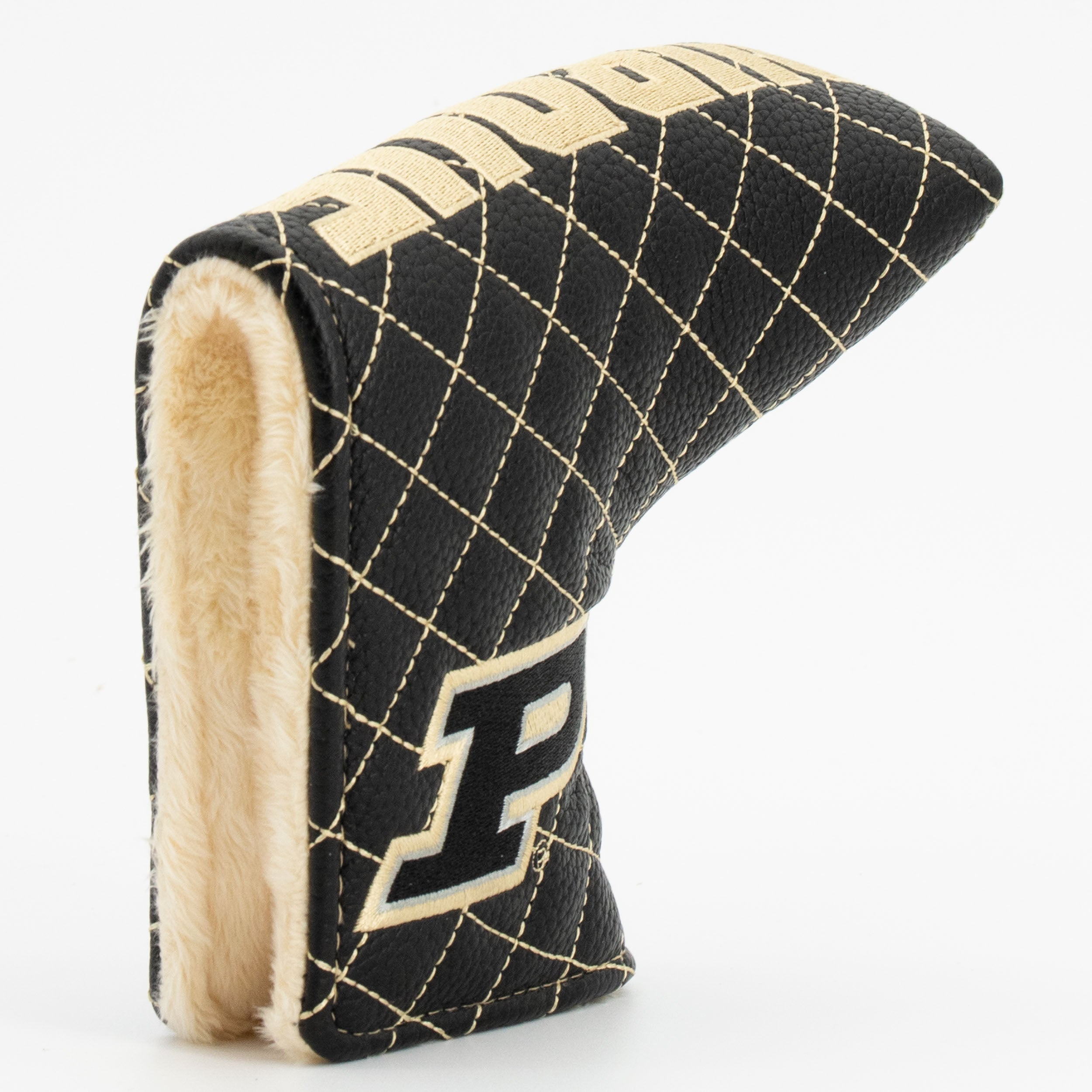Purdue Boilermakers Quited Blade Putter Cover (SOLID)