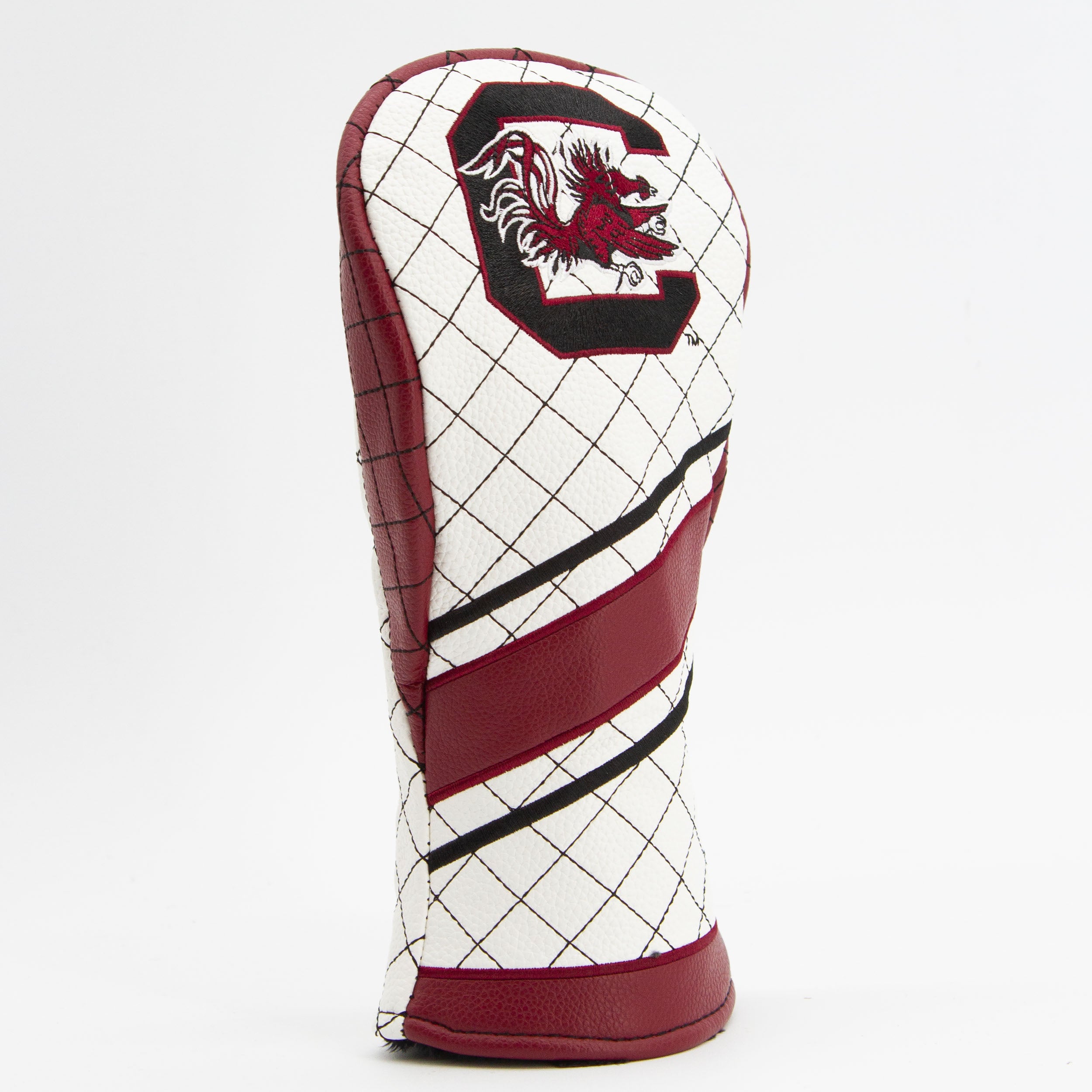 South Carolina Gamecocks Quilted Fairway Headcover (STRIPED)