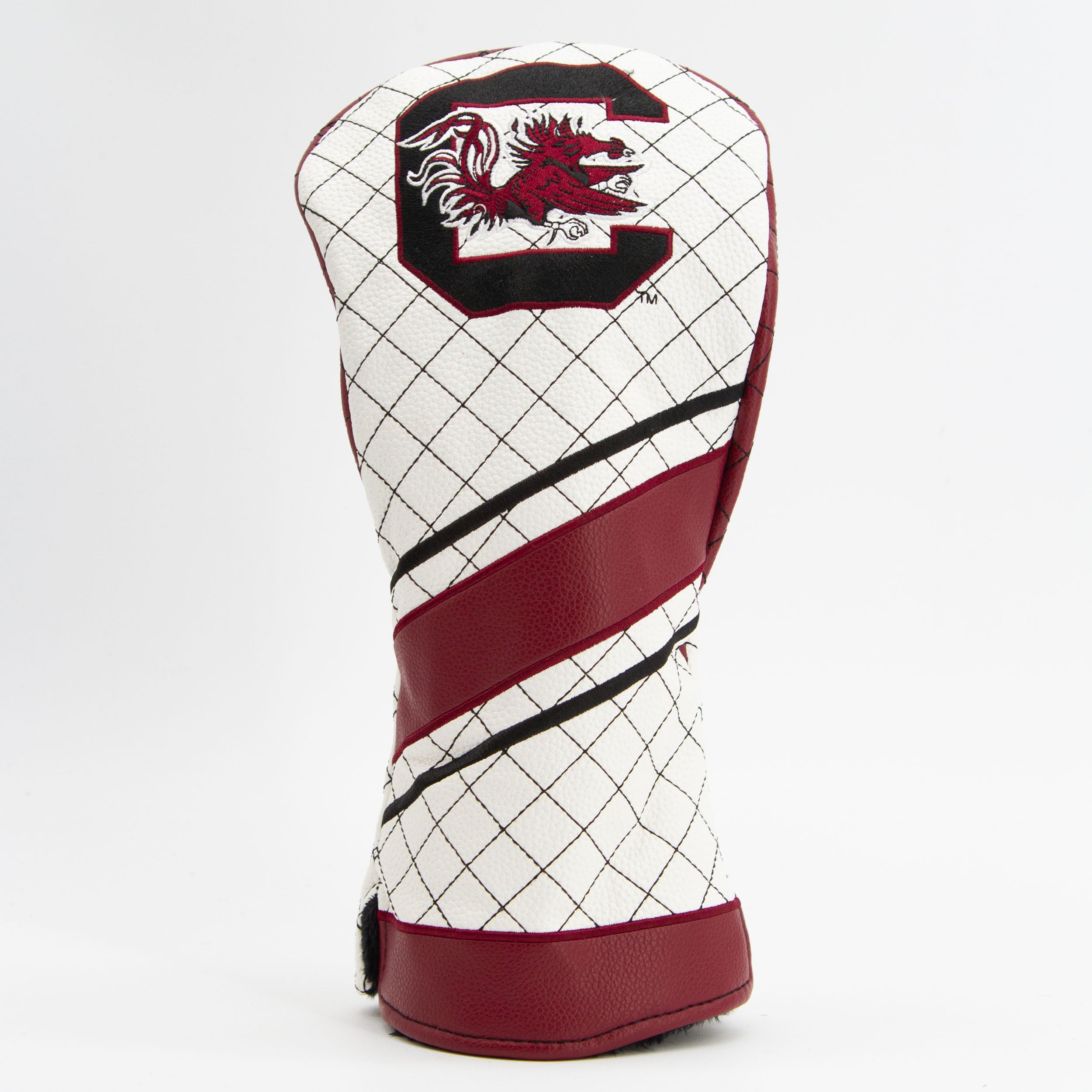 South Carolina Gamecocks Quilted Driver Headcover (STRIPED)