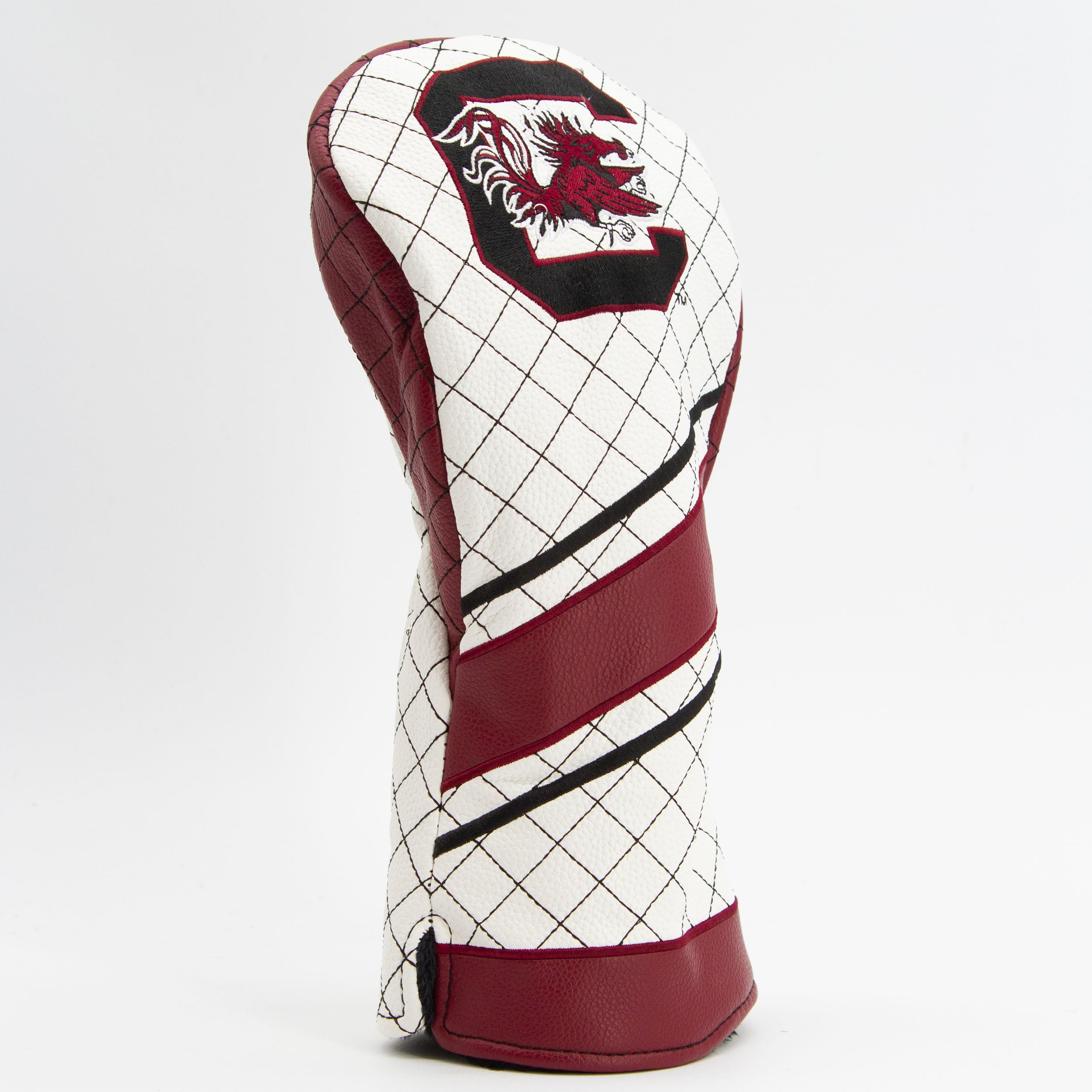 South Carolina Gamecocks Quilted Driver Headcover (STRIPED)