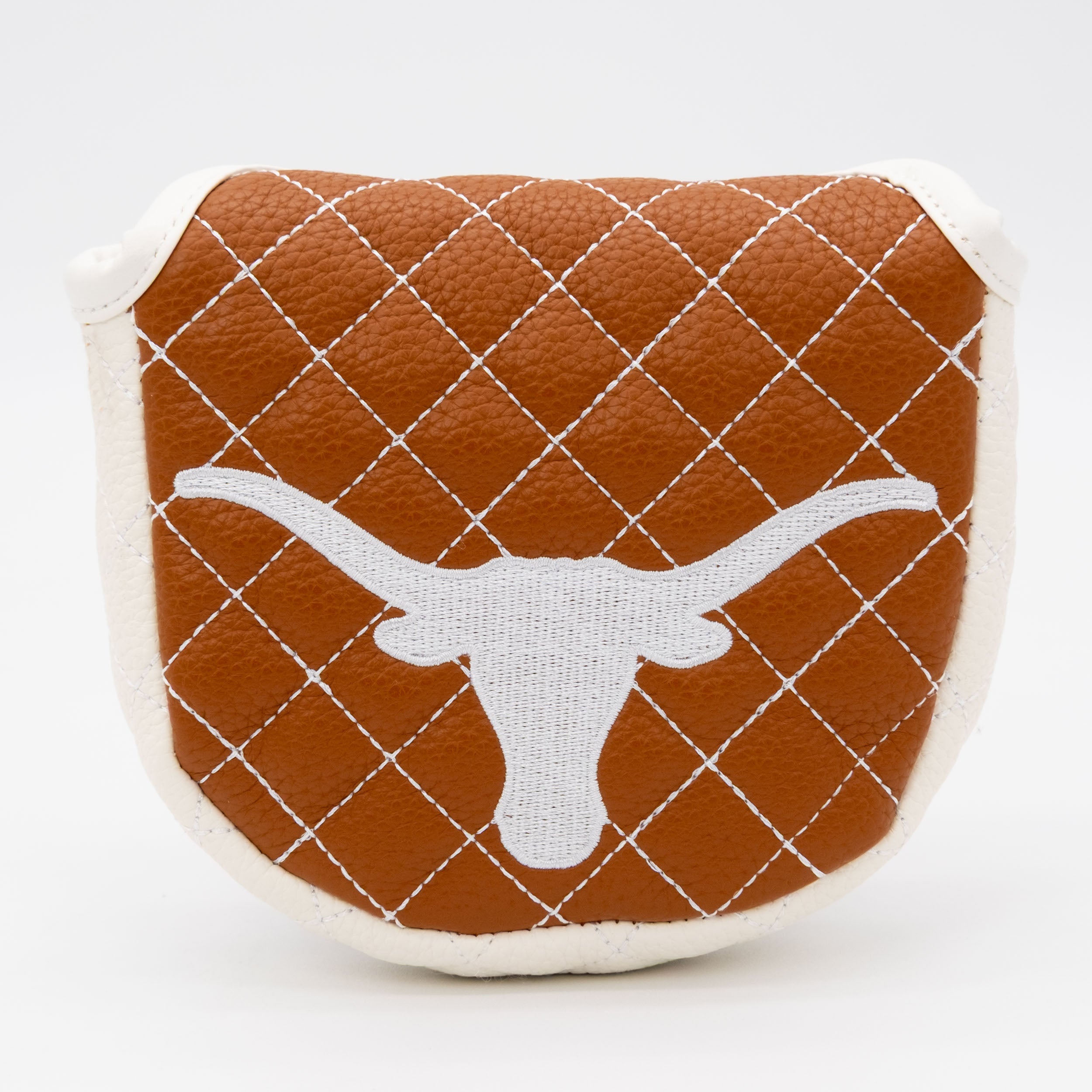 Texas Longhorns Quilted Mallet Putter Cover (SOLID)