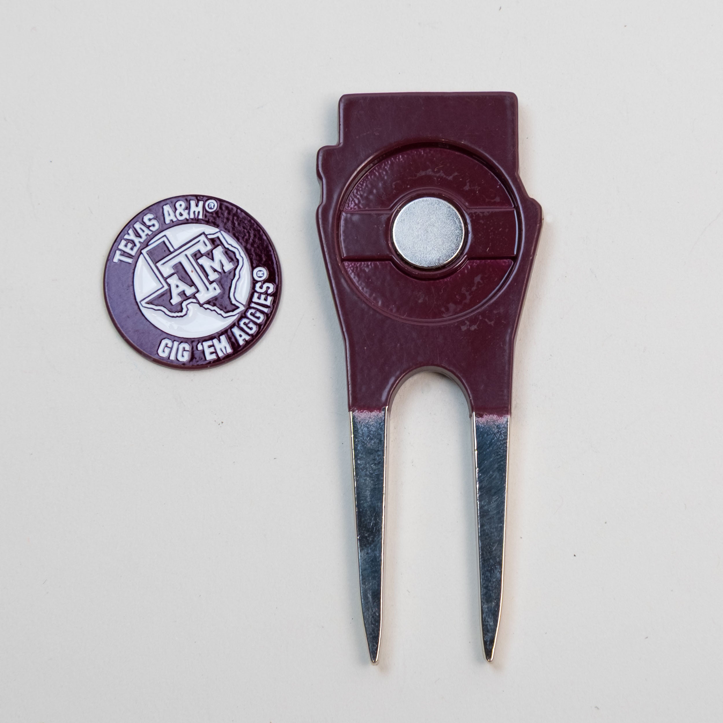 Texas A&M Aggies Custom Shaped Divot Tool