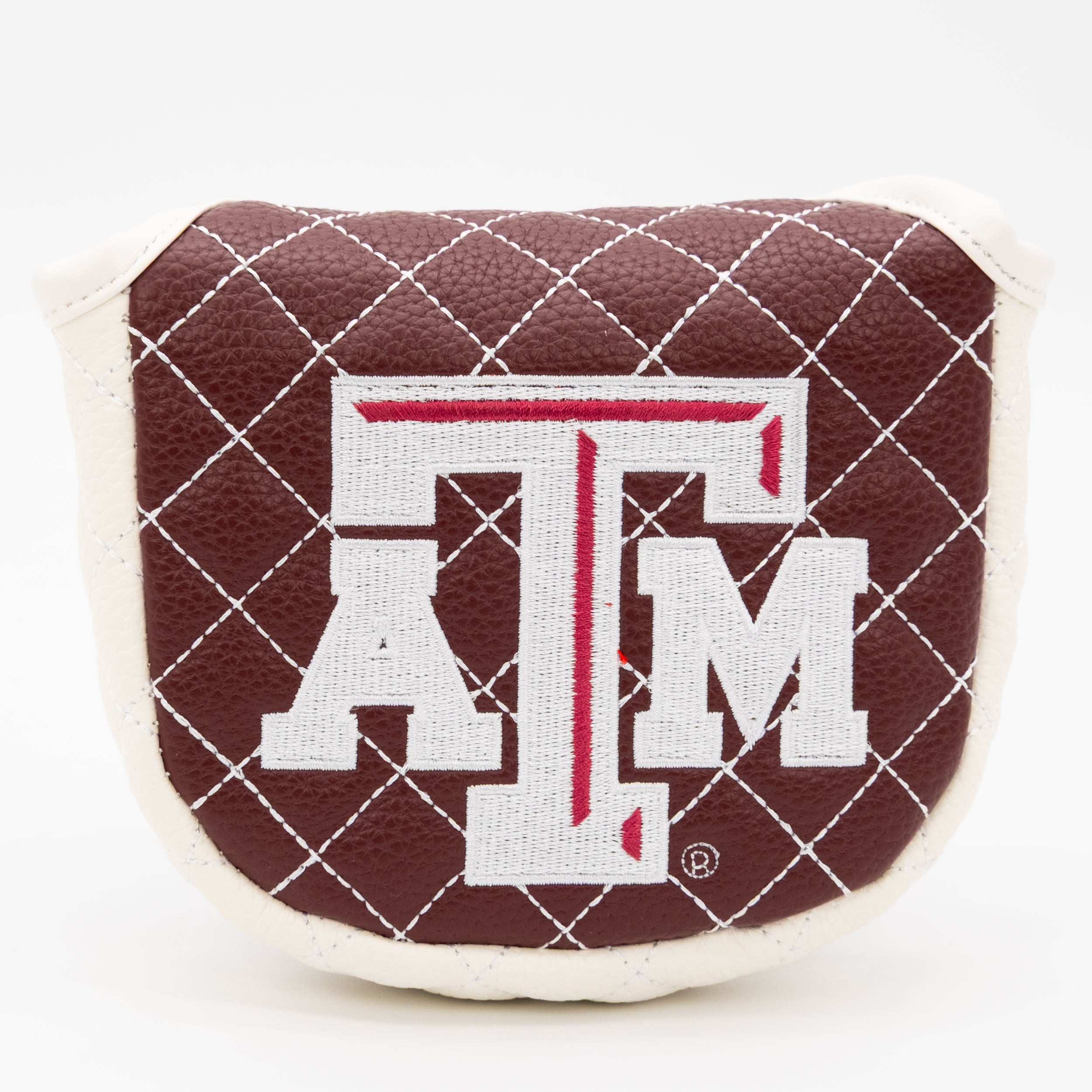 Texas A&M Aggies Quilted Mallet Putter Cover (SOLID)