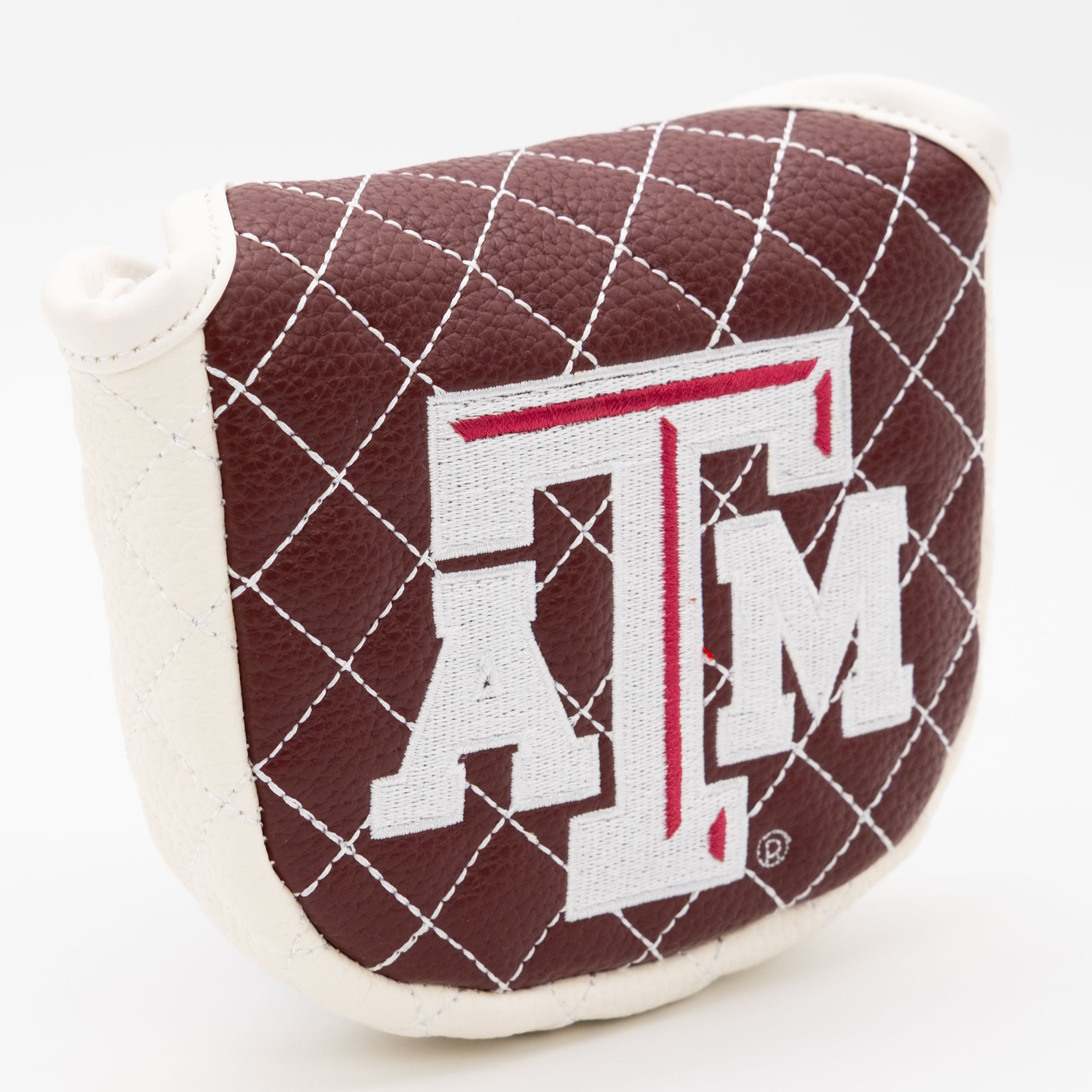 Texas A&M Aggies Quilted Mallet Putter Cover (SOLID)